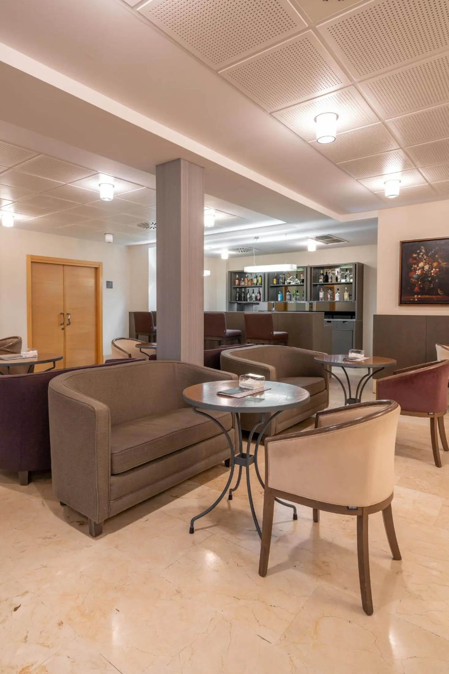 Lounge or bar in Parador de Villafranca del Bierzo