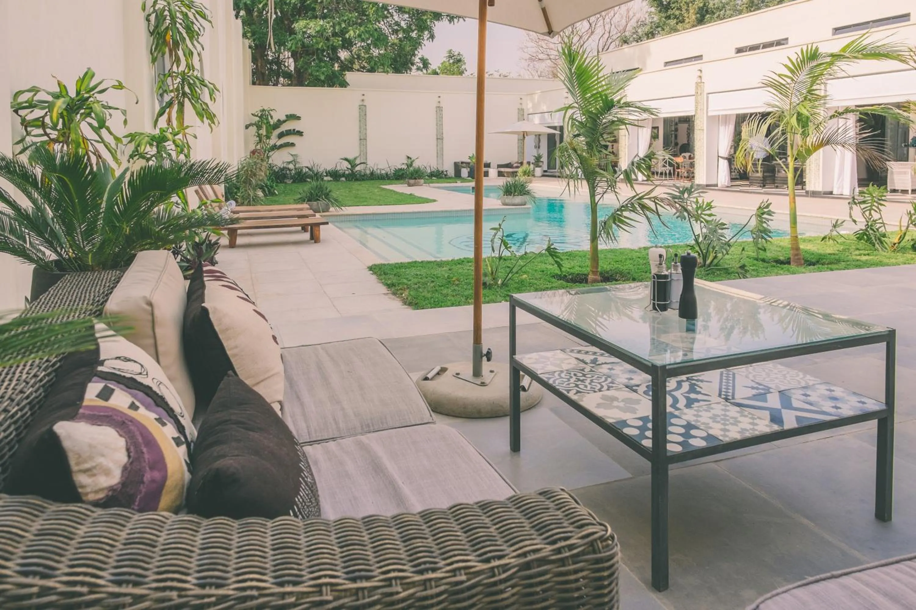 Swimming pool in Latitude 15 Degrees