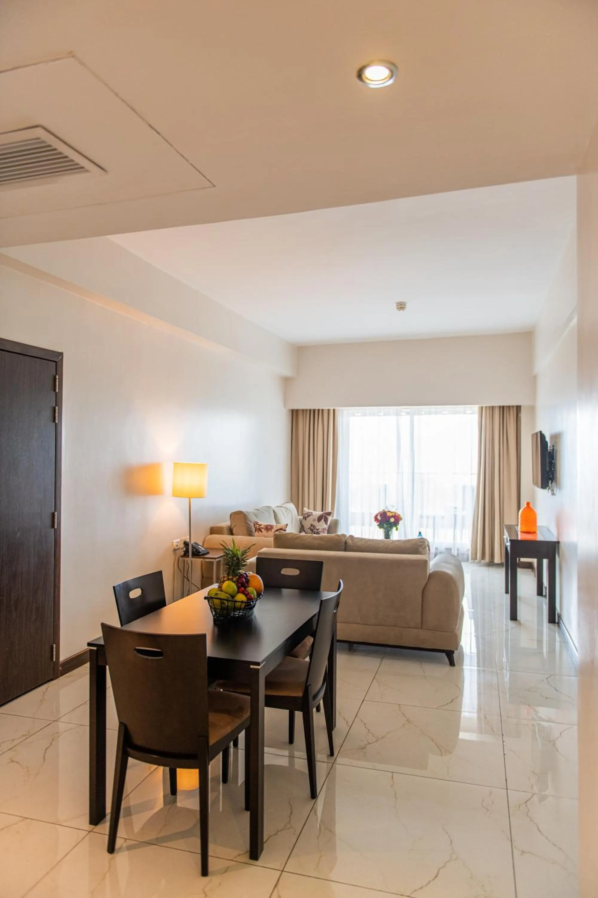 Seating area in Acacia Premier Hotel