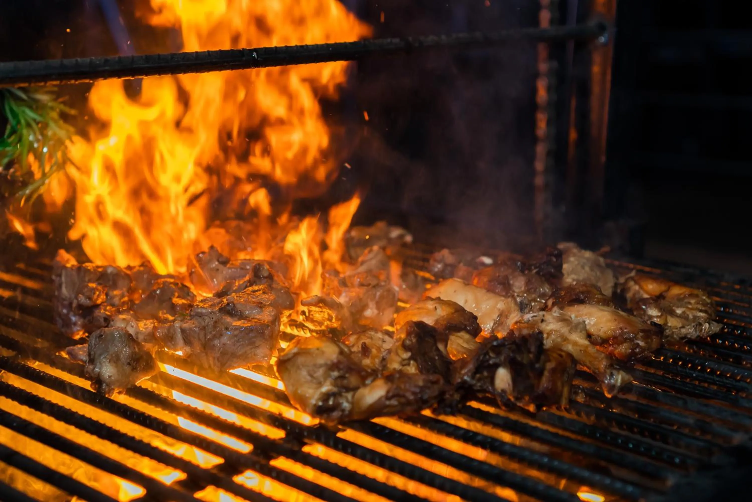 BBQ facilities in Acacia Premier Hotel