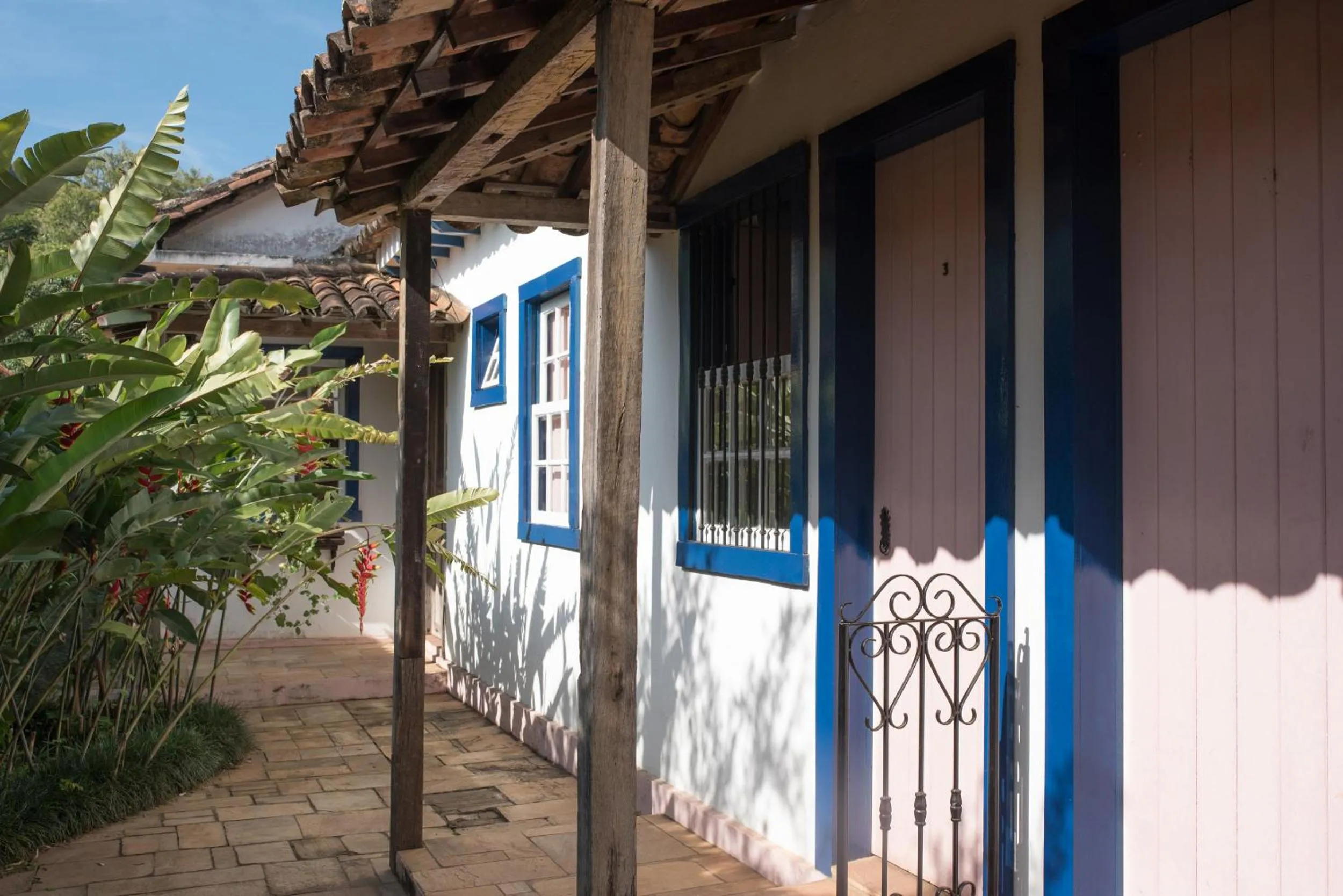 Garden in Pousada da Bia