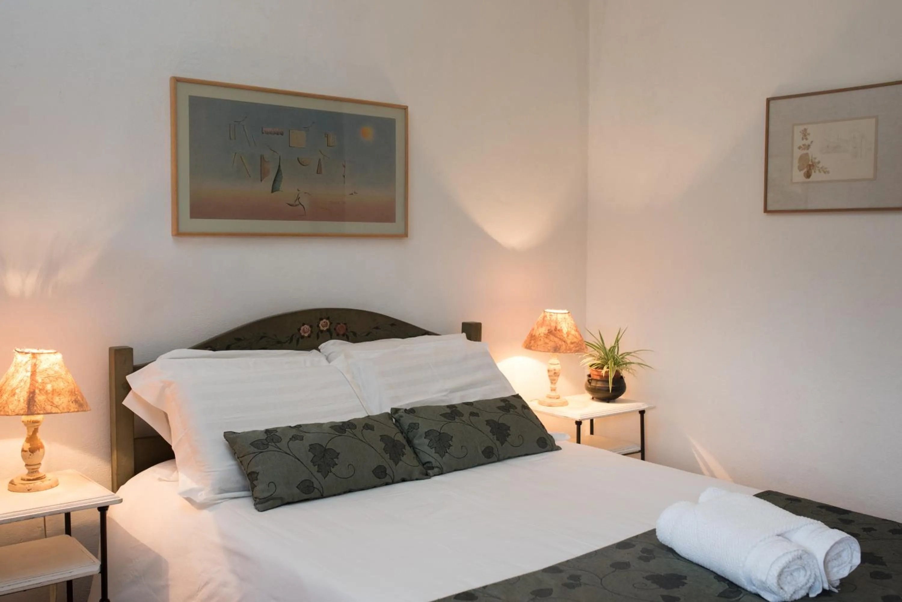 Bed in Pousada da Bia