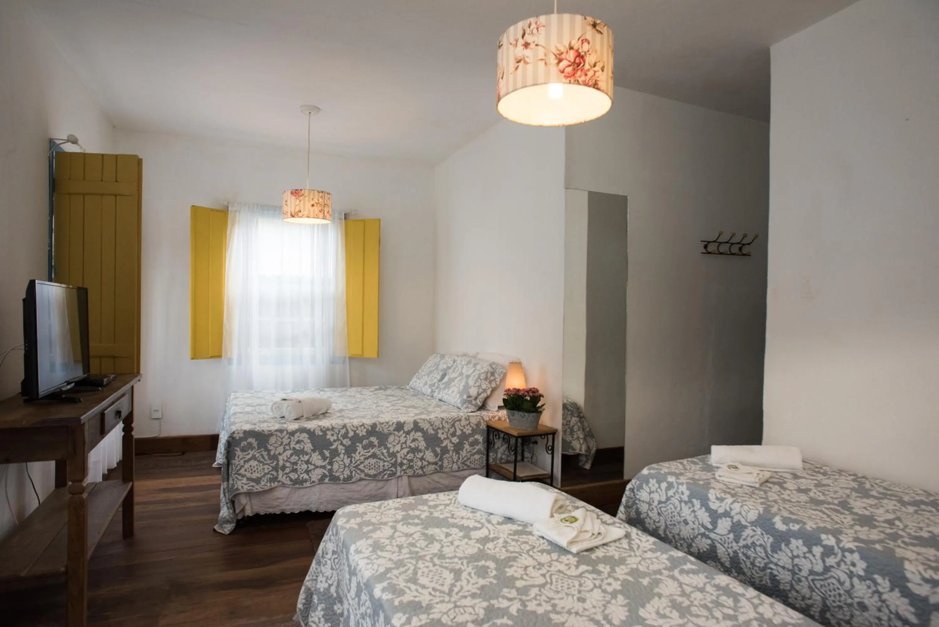 Bed in Pousada da Bia