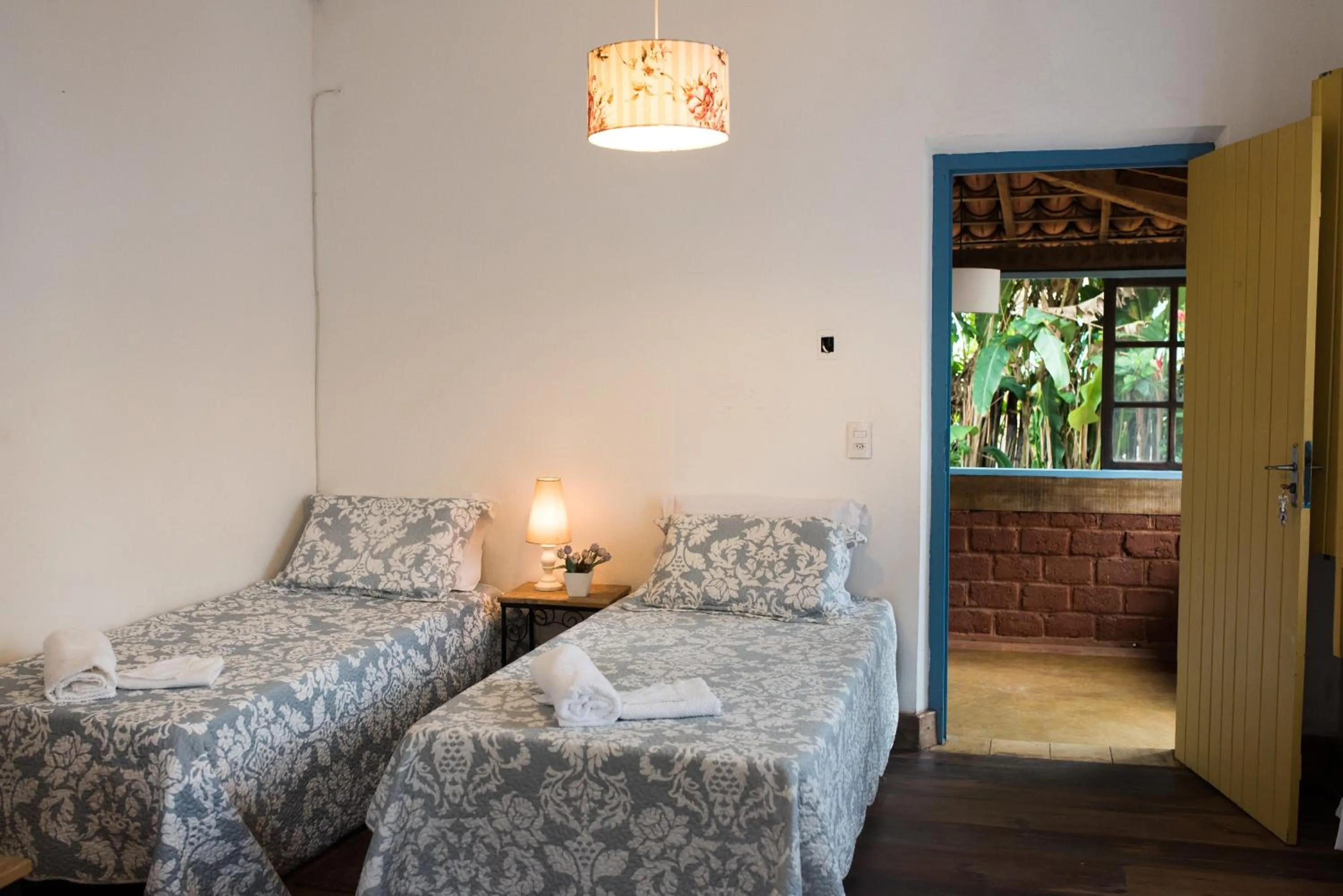 Bed in Pousada da Bia