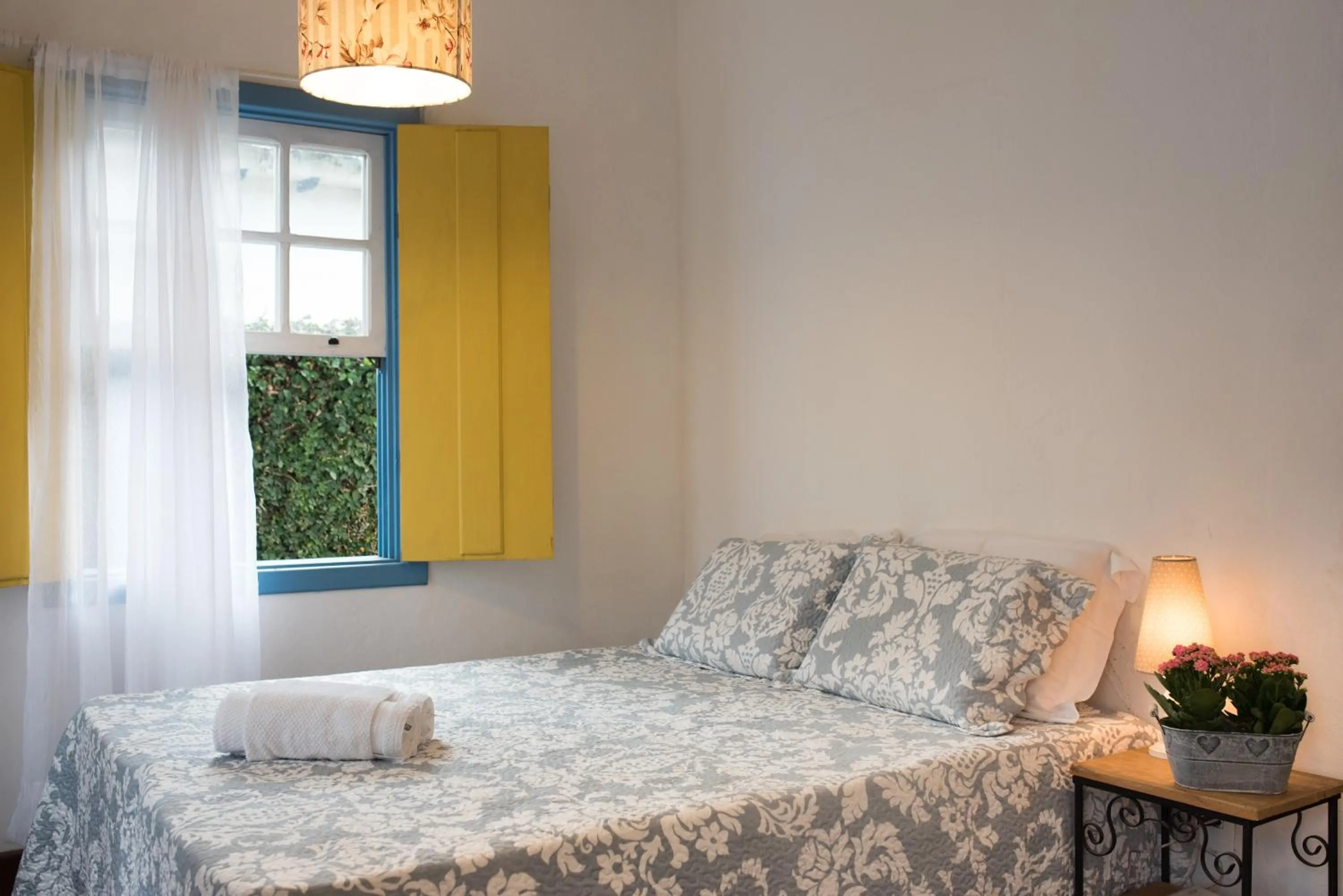 Bed in Pousada da Bia