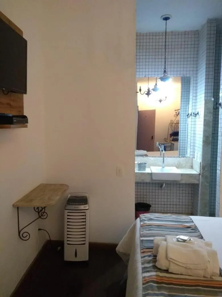 Bed in Pousada da Bia