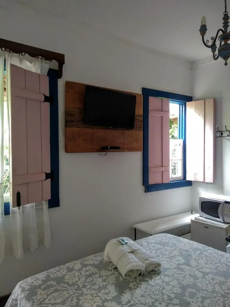 Bed in Pousada da Bia