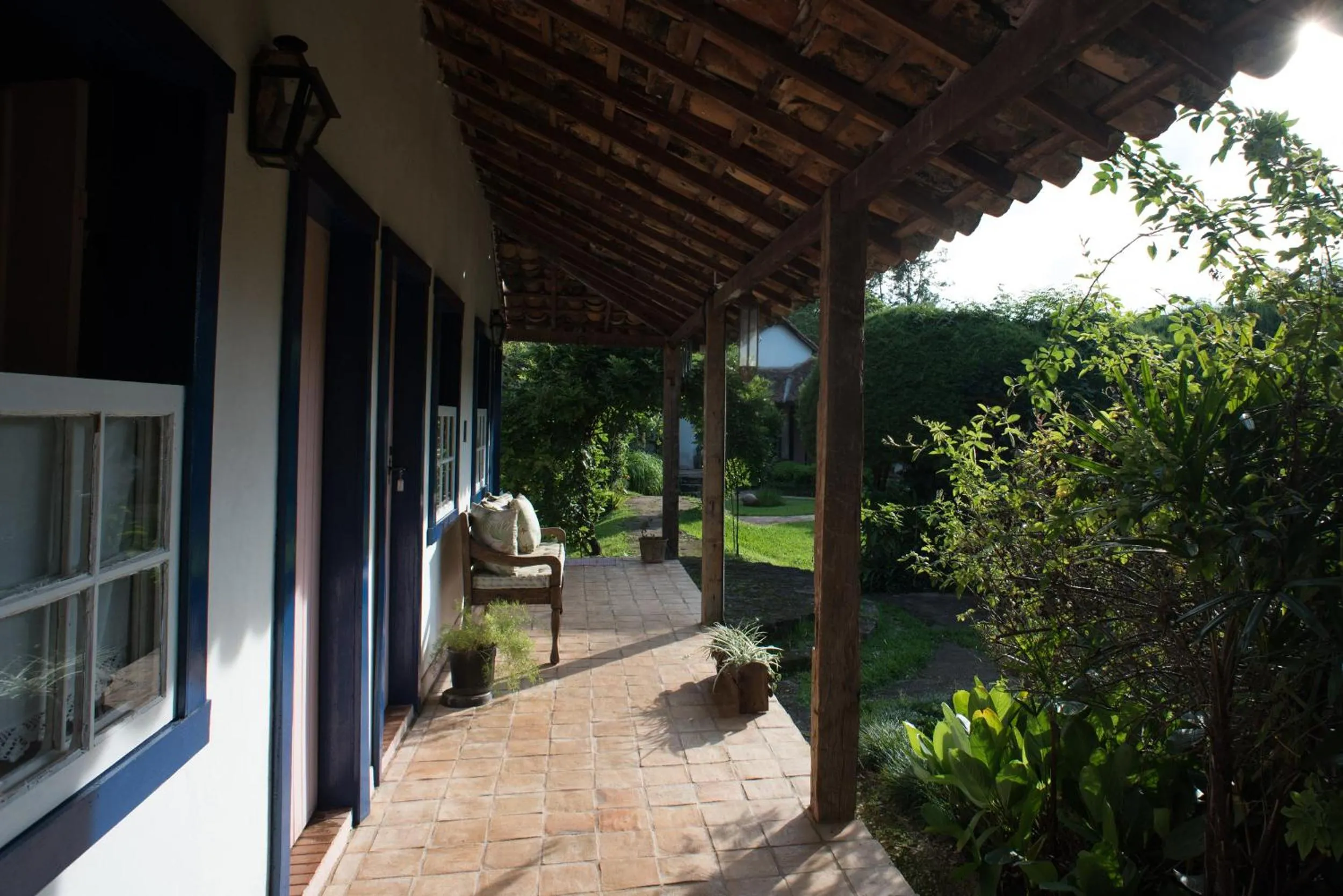 Garden in Pousada da Bia