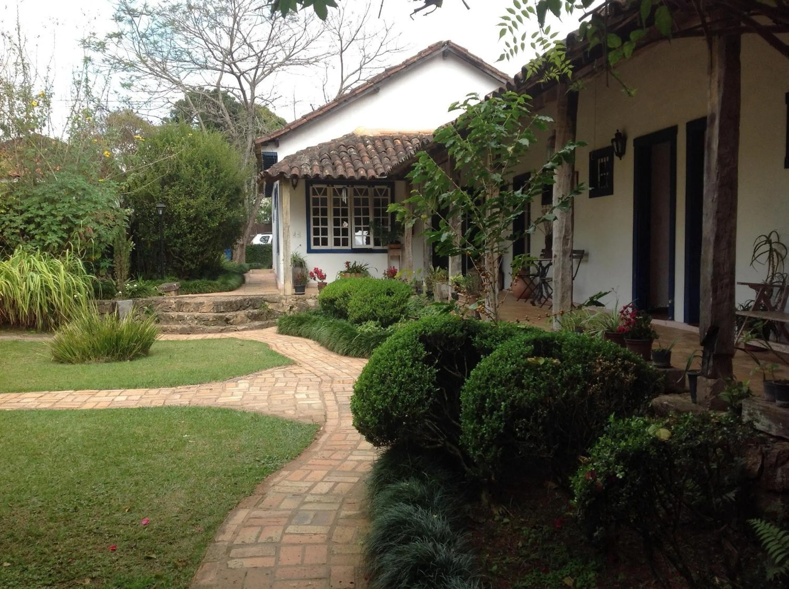 Garden in Pousada da Bia