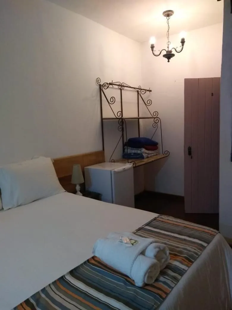 Bed in Pousada da Bia