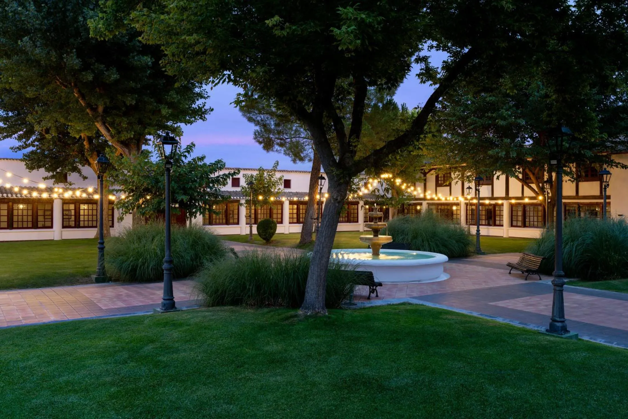 Patio in Parador de Albacete