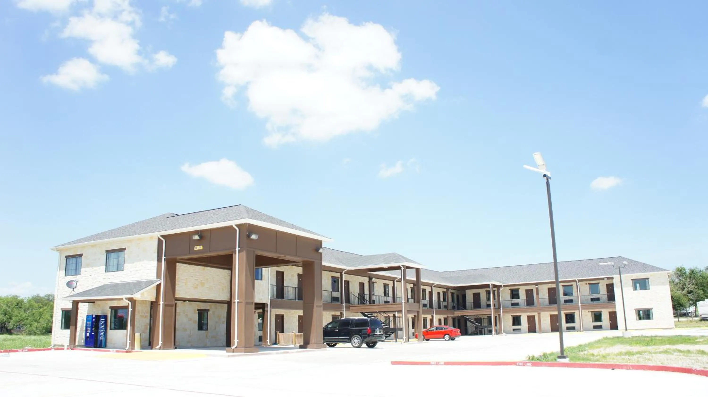 Facade/entrance in Lux Inn and Suites