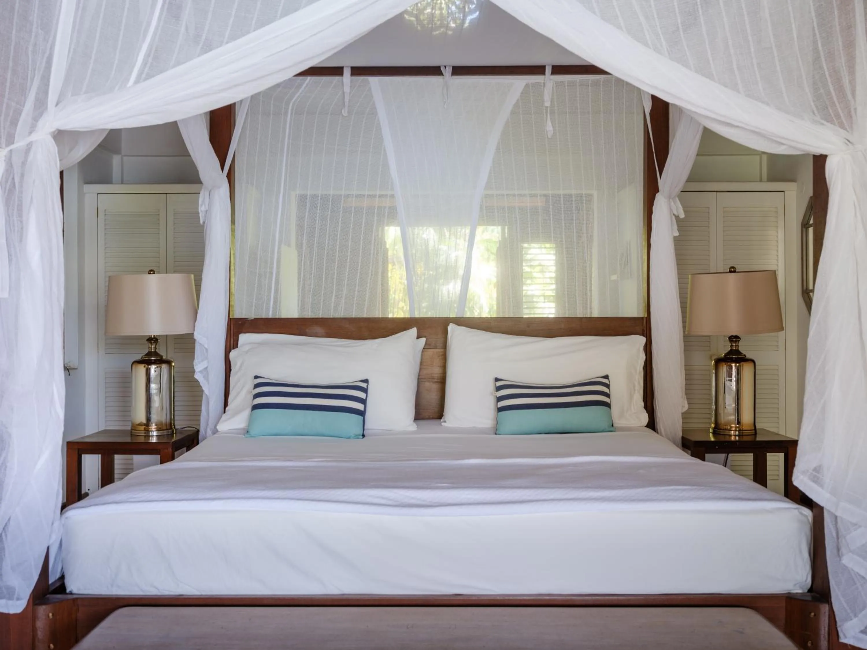 Bed in Gingerbread Suites