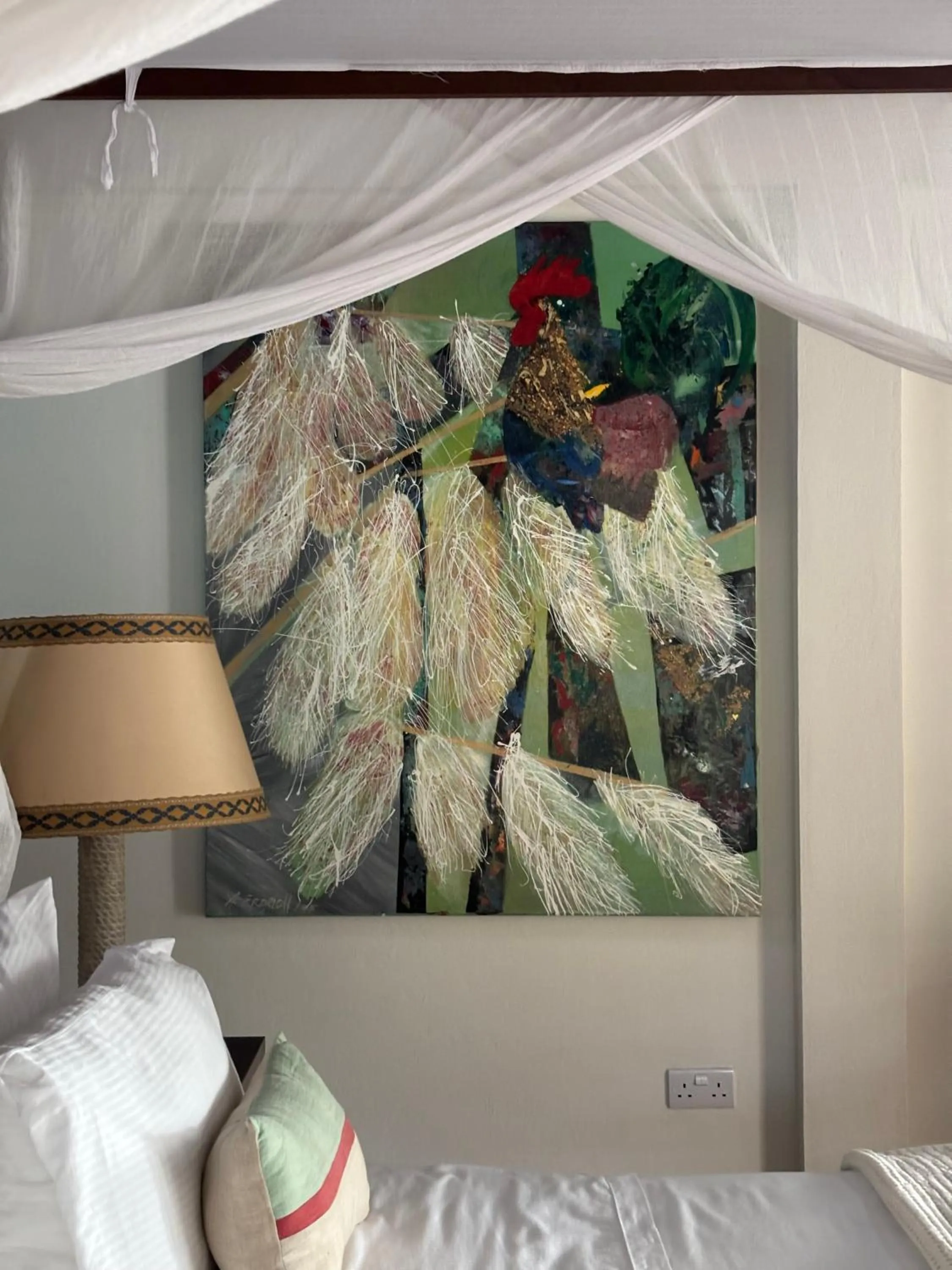 Bed in Gingerbread Suites