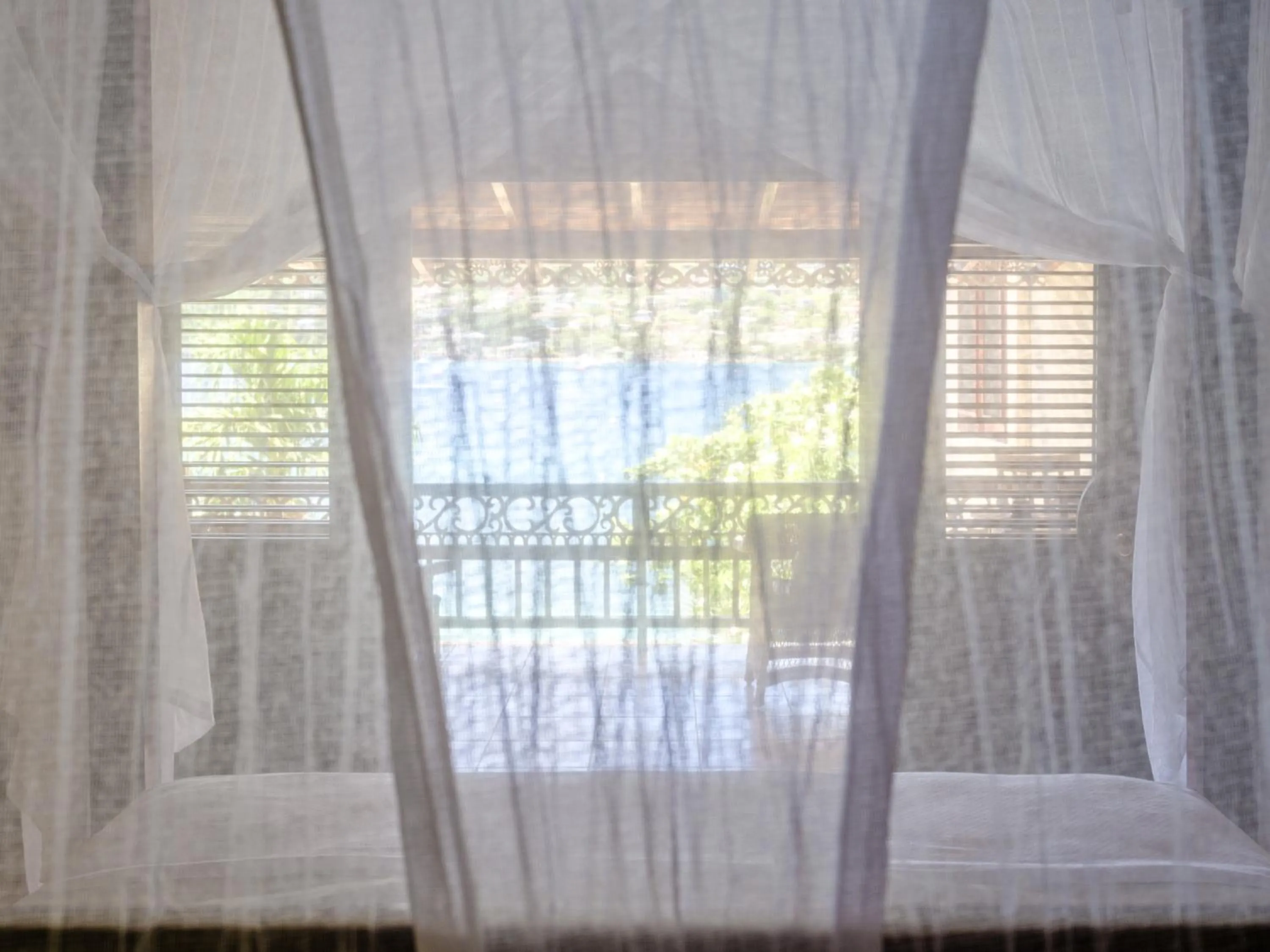 Bed in Gingerbread Suites