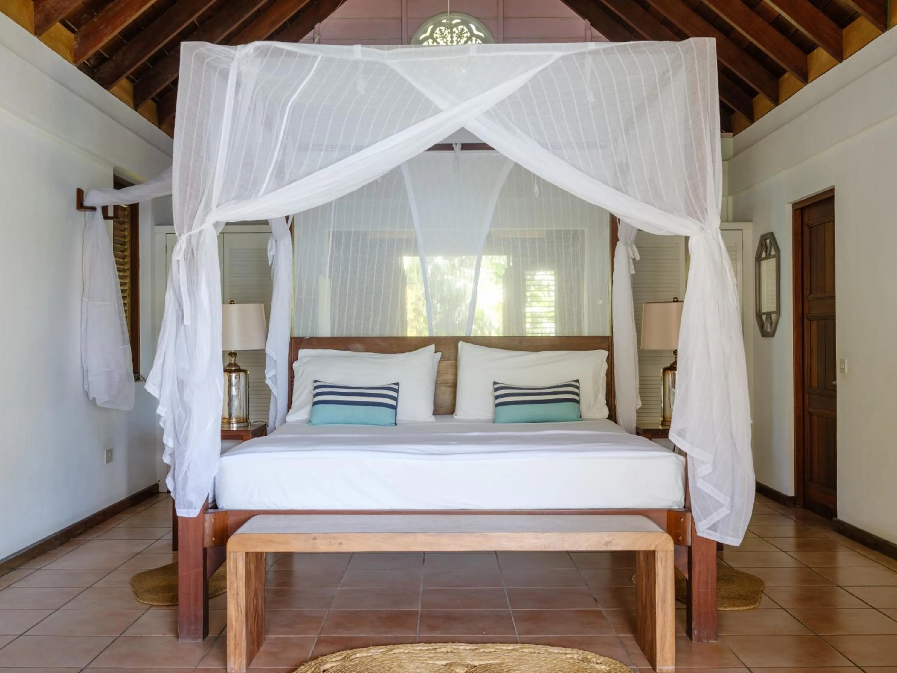 Bed in Gingerbread Suites