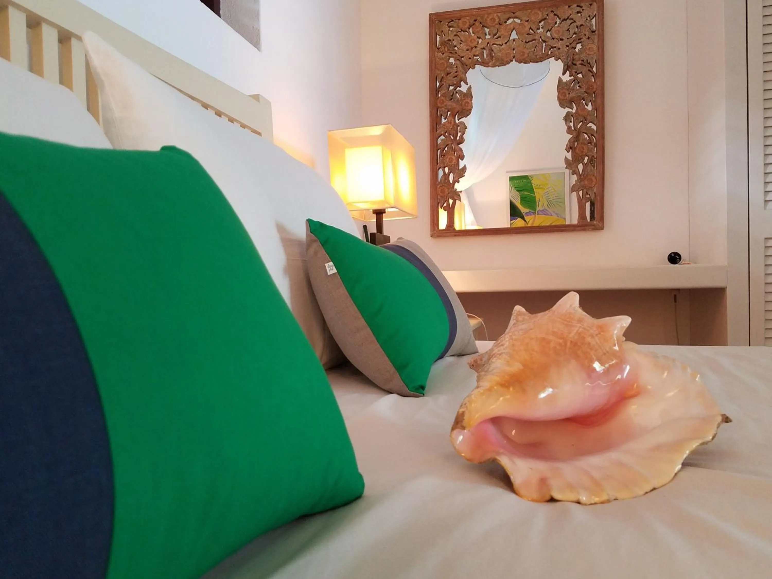 Bed in Gingerbread Suites