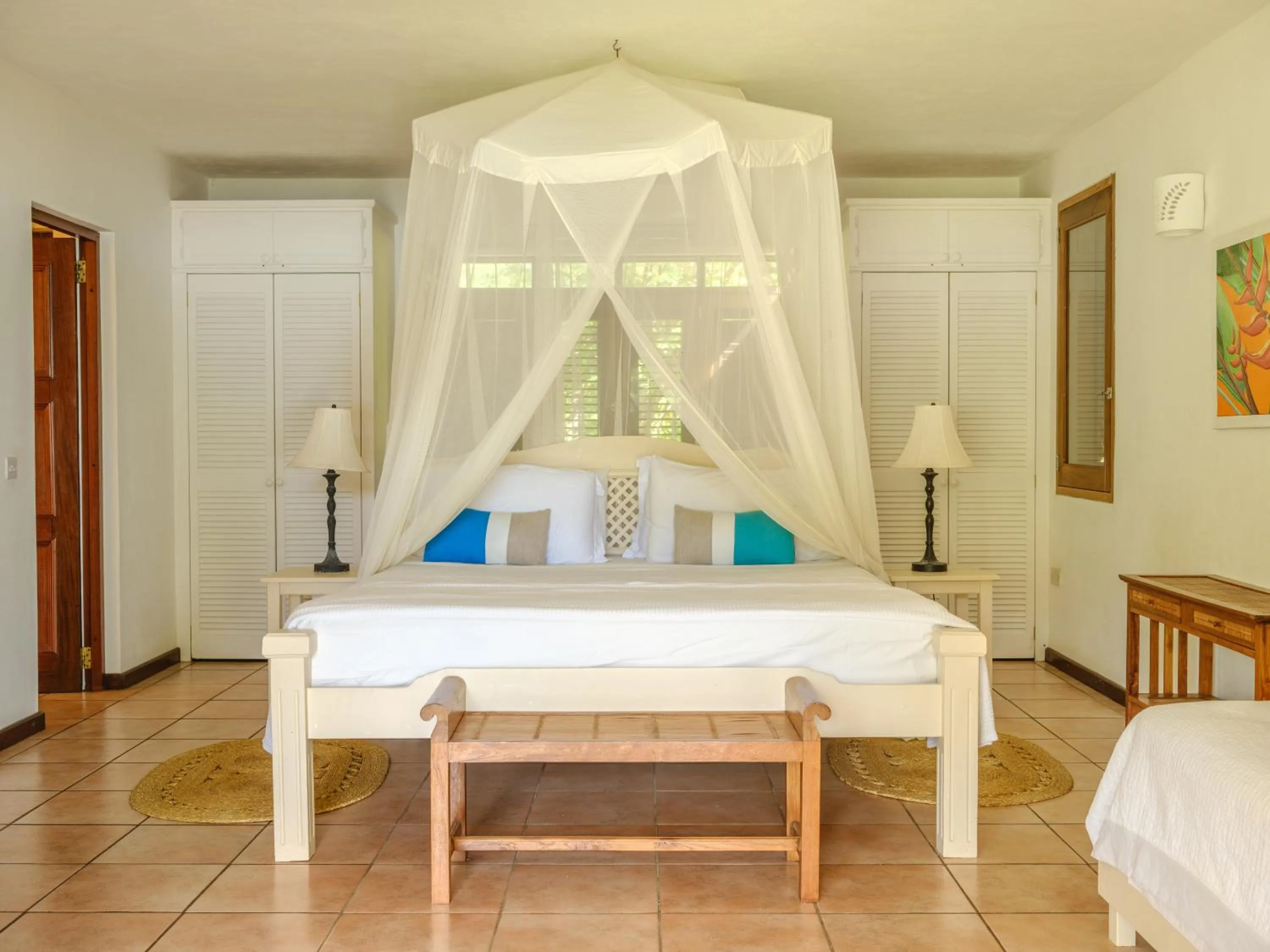 Bed in Gingerbread Suites