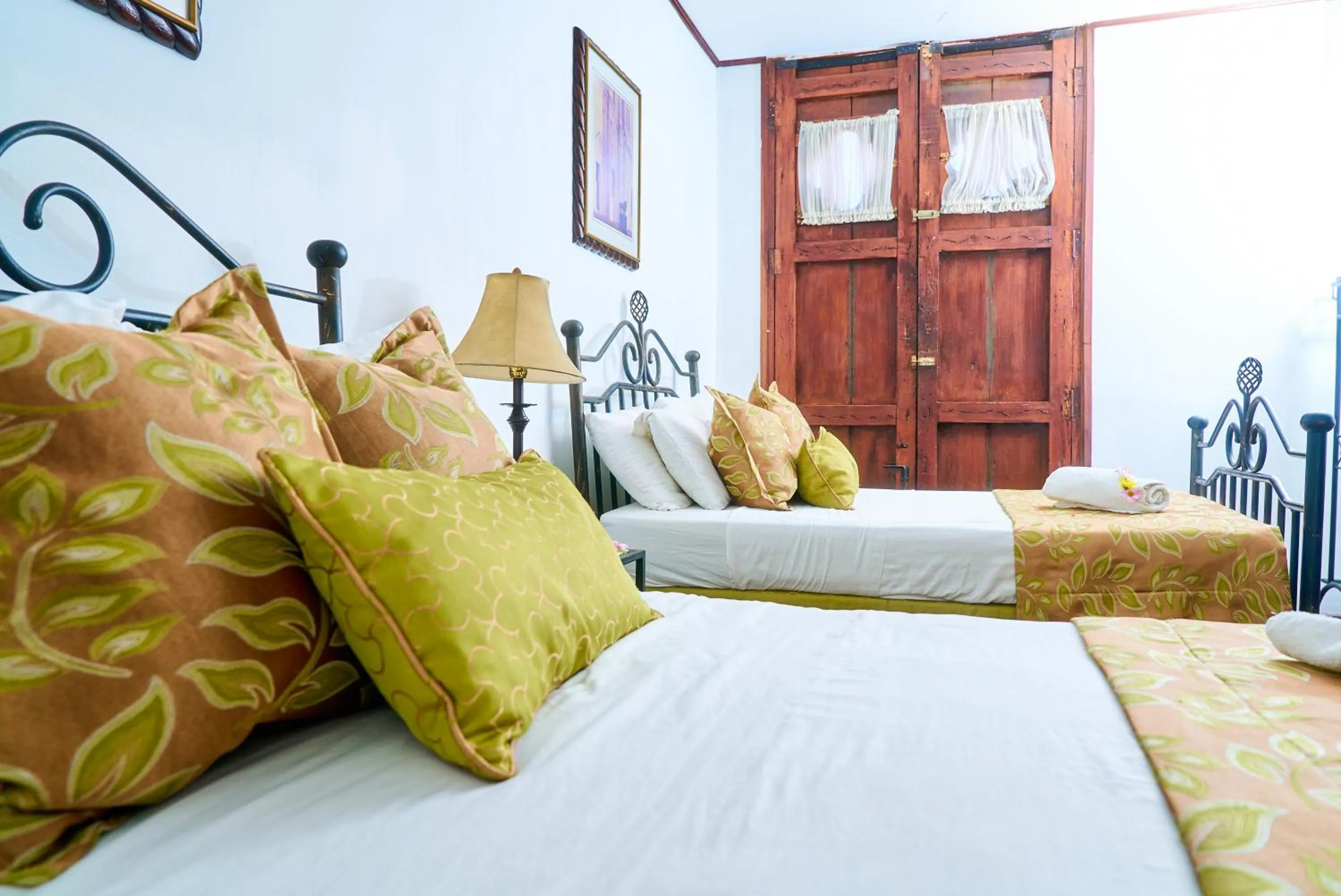 Bed in Hotel Los Balcones Leon