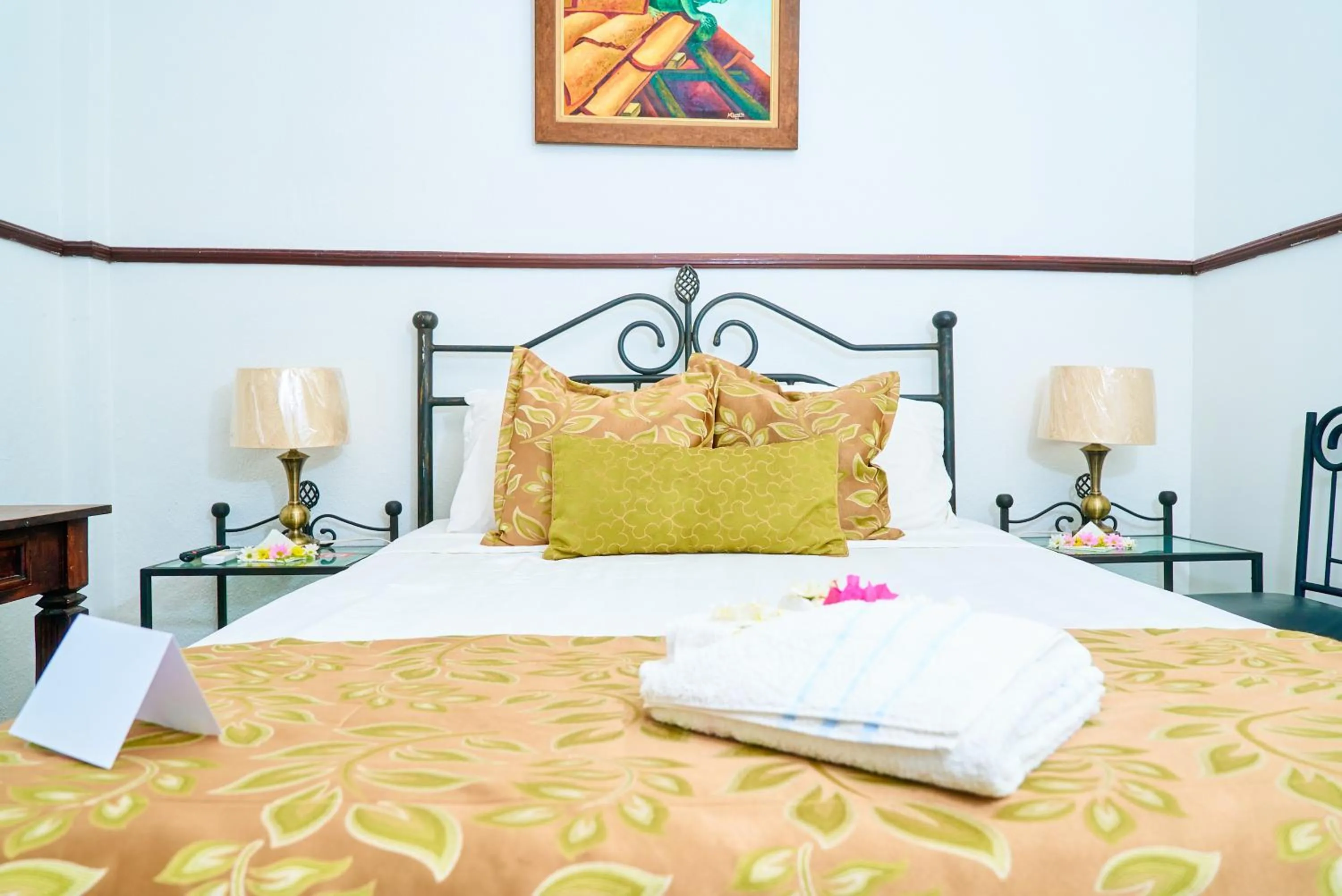 Bed in Hotel Los Balcones Leon