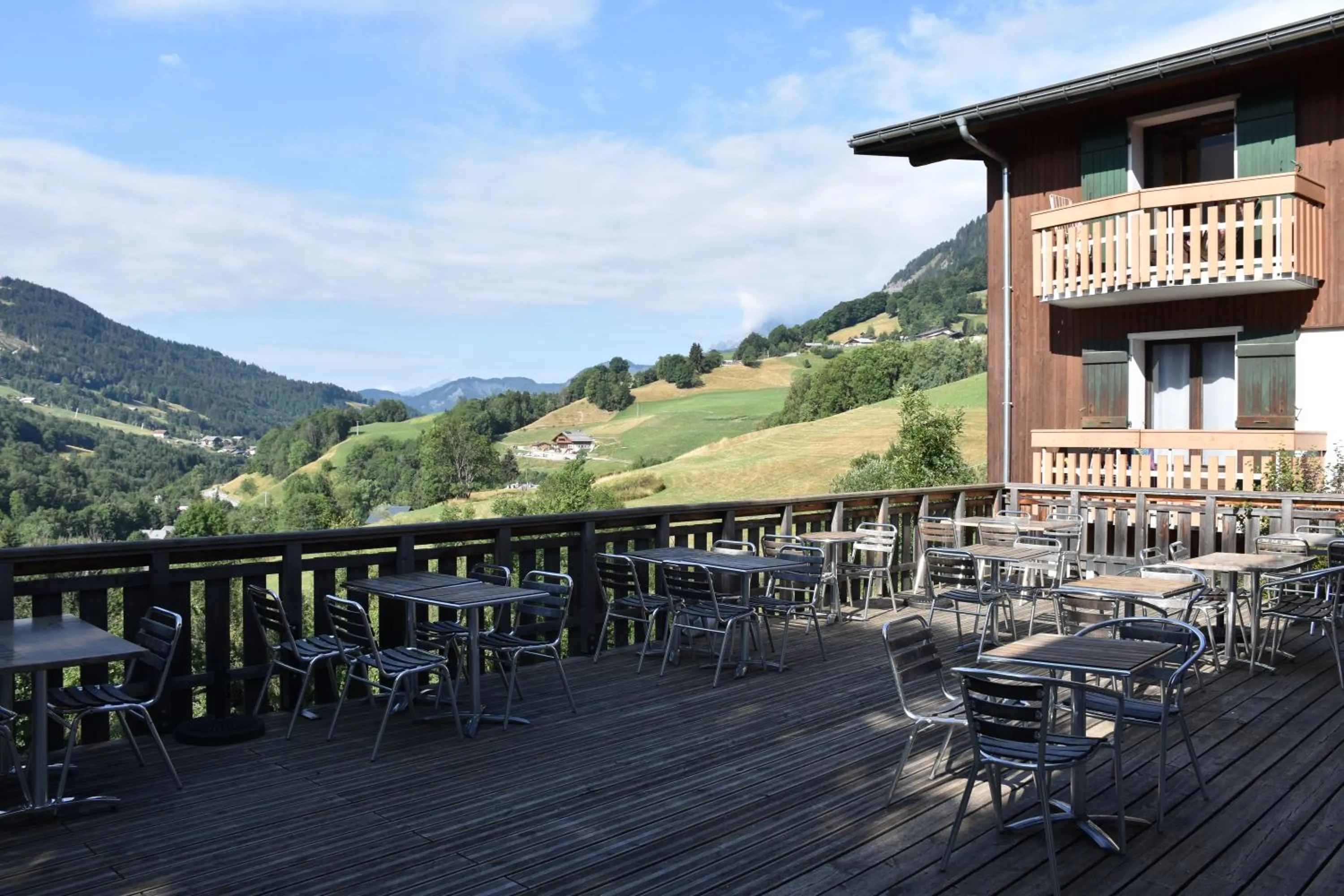 Patio in ULVF Les Essertets