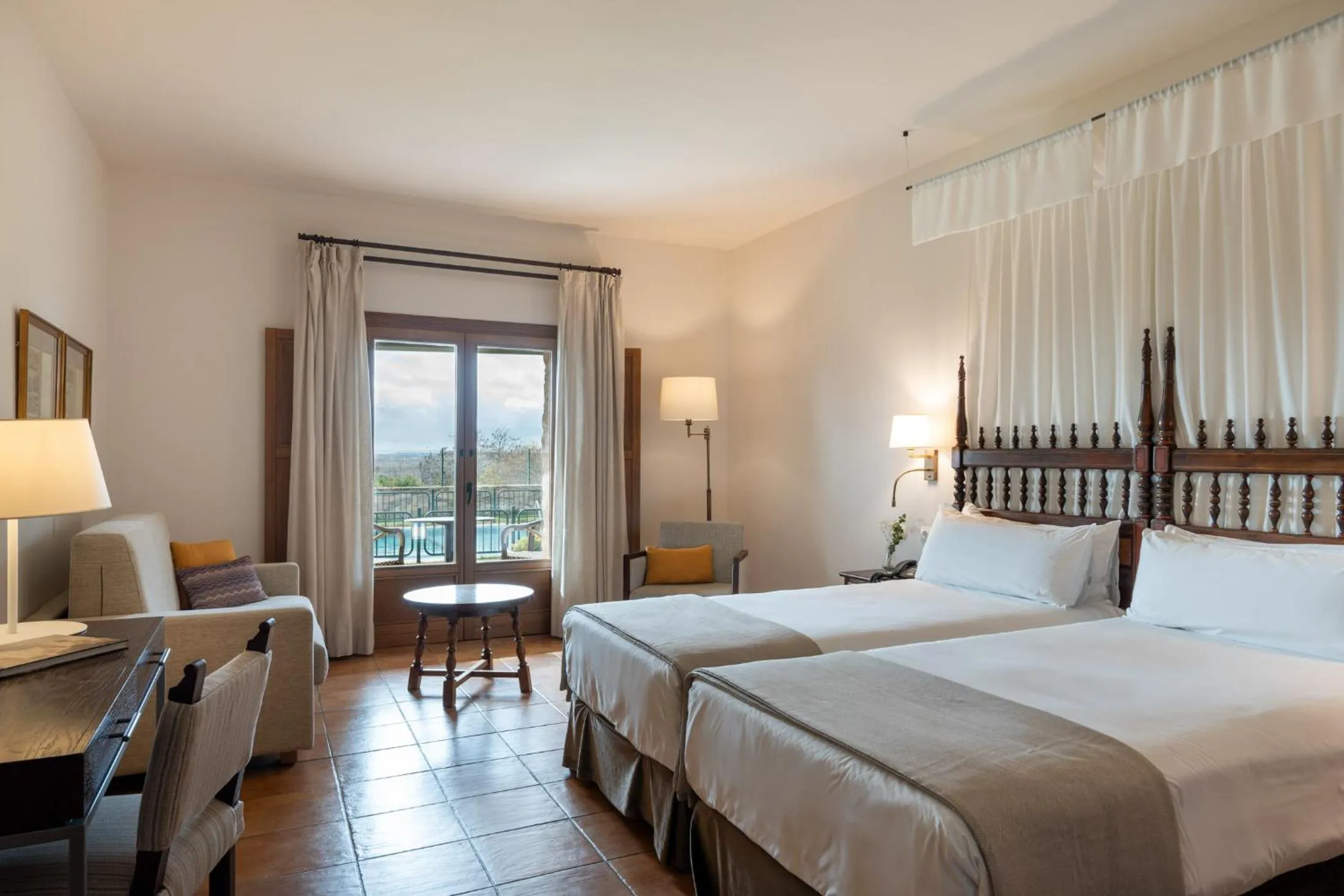 Bedroom, Bed in Parador de Benavente