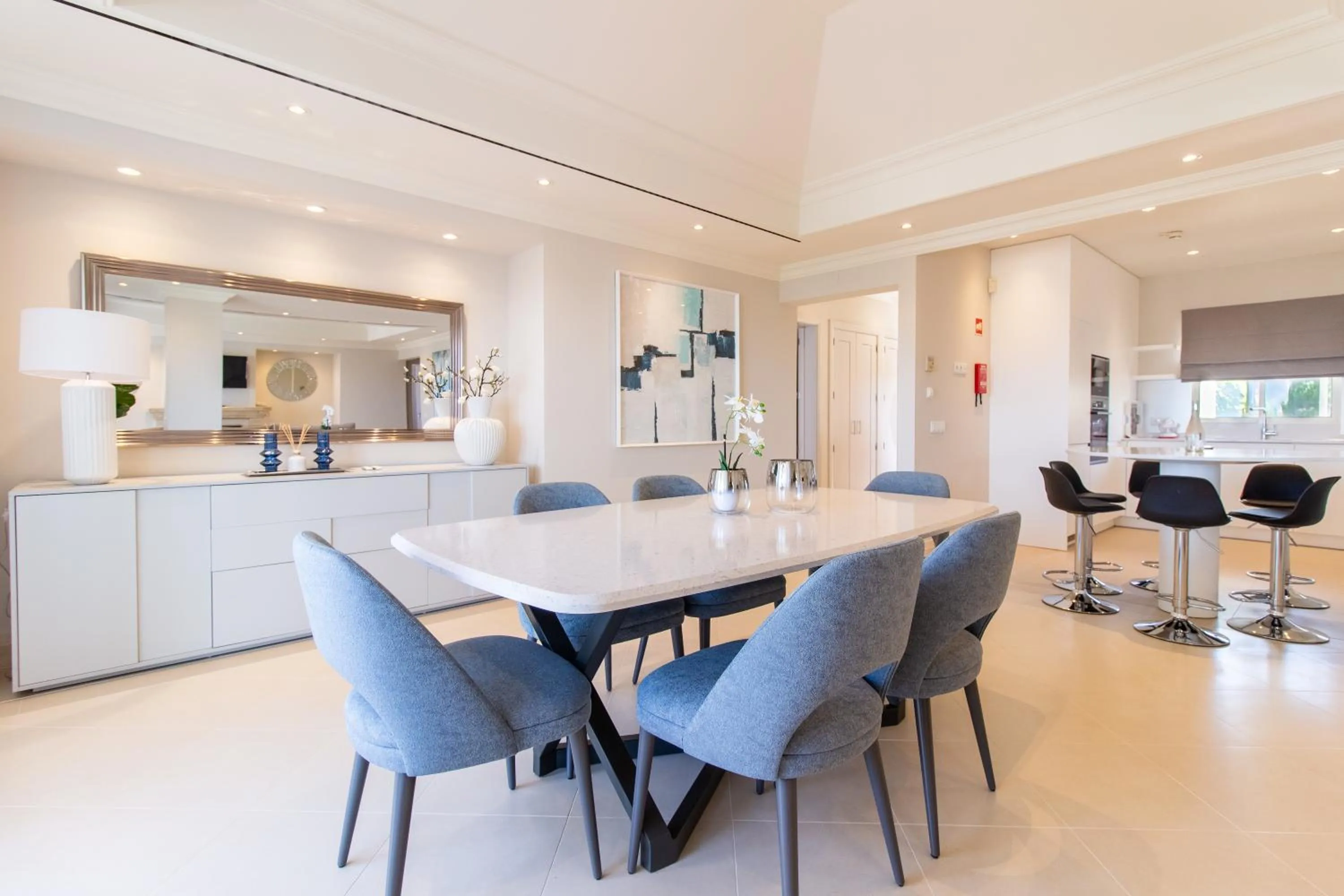 Dining area in Dunas Douradas Beach Club