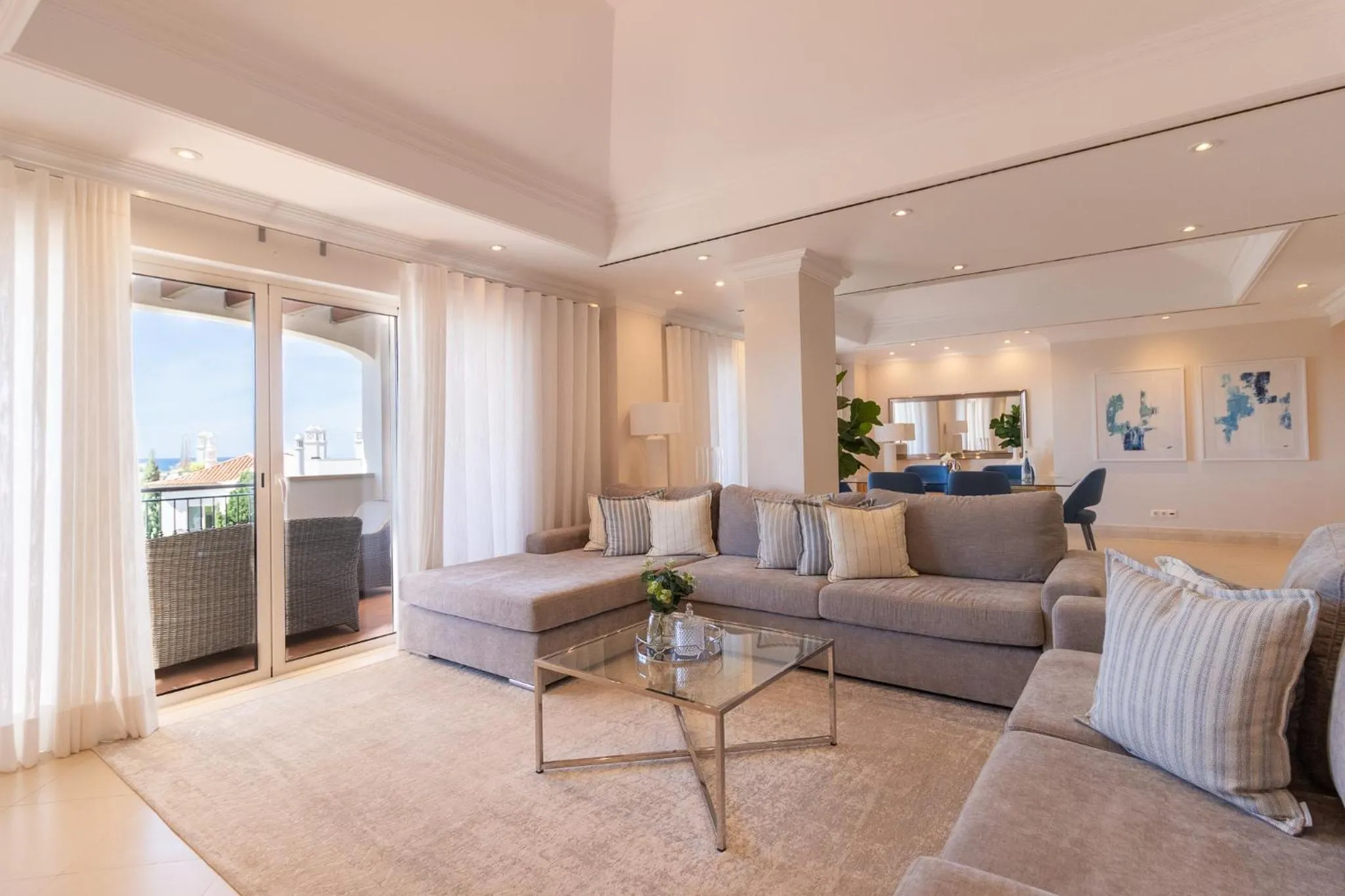 Living room in Dunas Douradas Beach Club