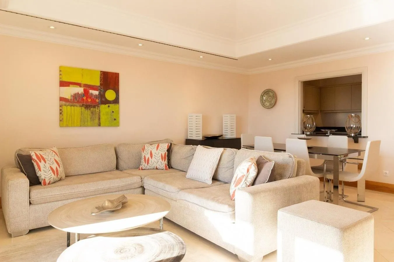 Living room in Dunas Douradas Beach Club