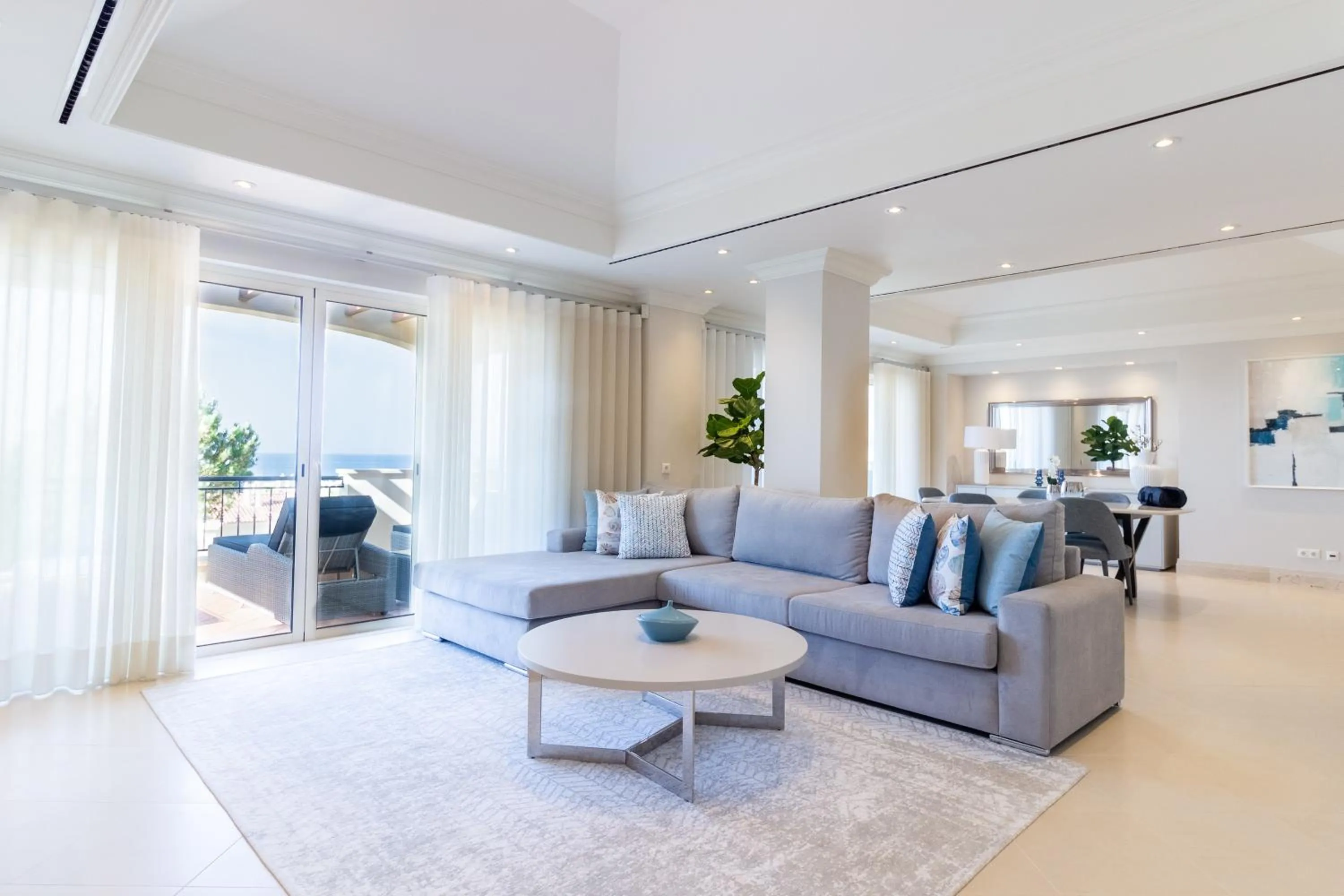 Living room in Dunas Douradas Beach Club