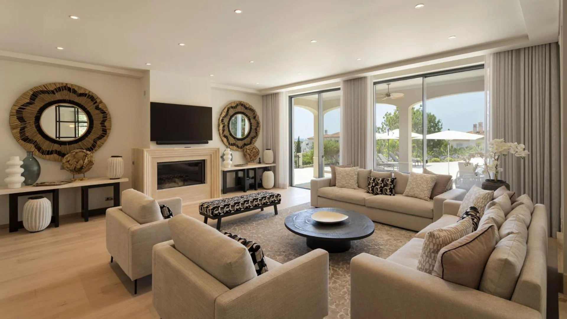 Living room in Dunas Douradas Beach Club