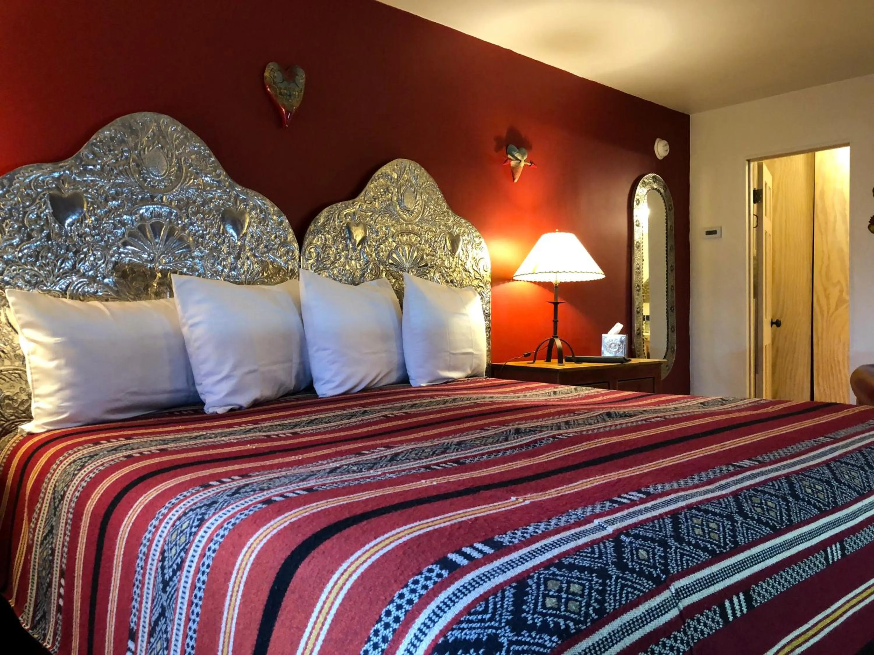 Bed in Santa Fe Bed & Breakfast