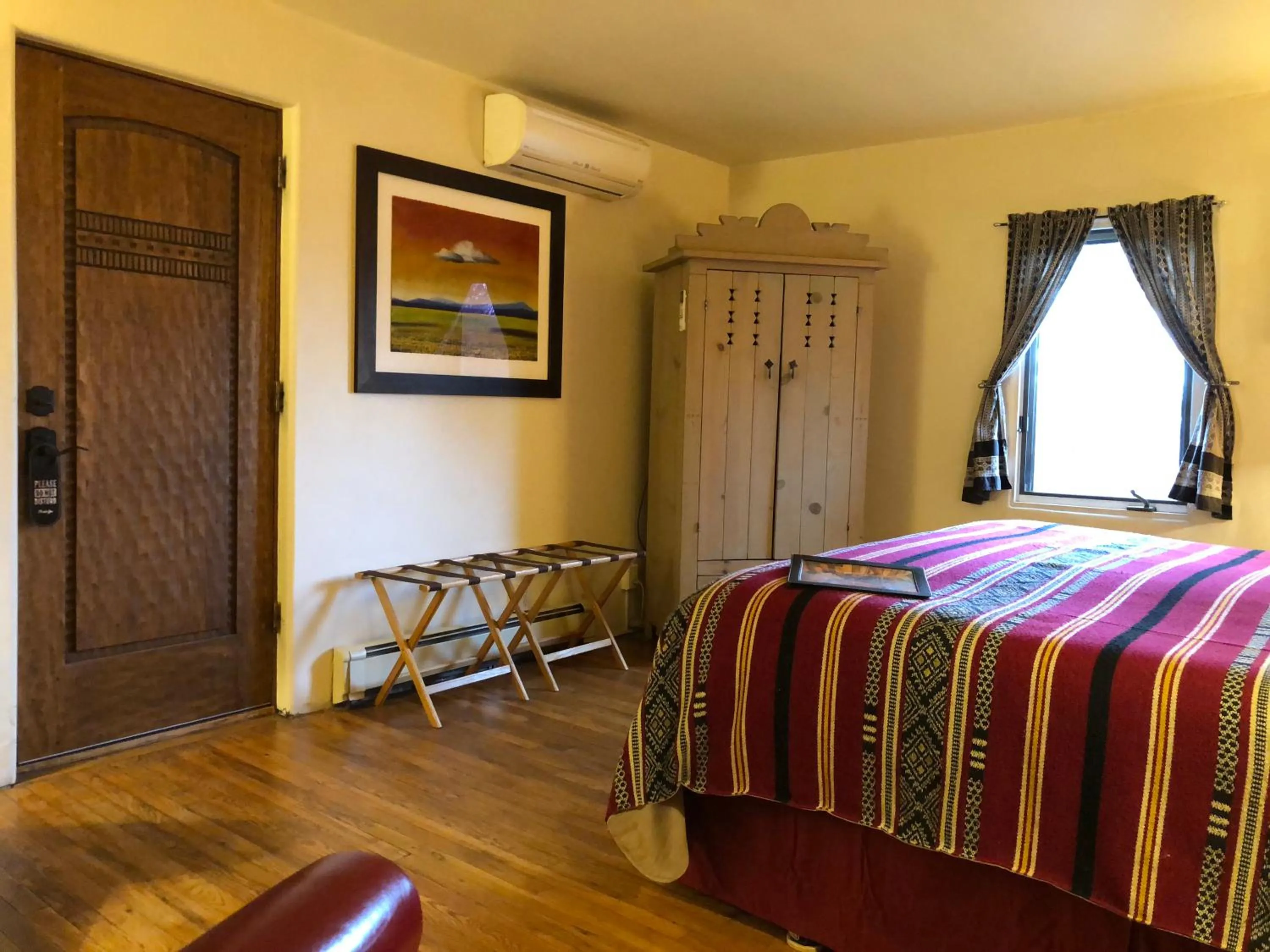 Bed in Santa Fe Bed & Breakfast