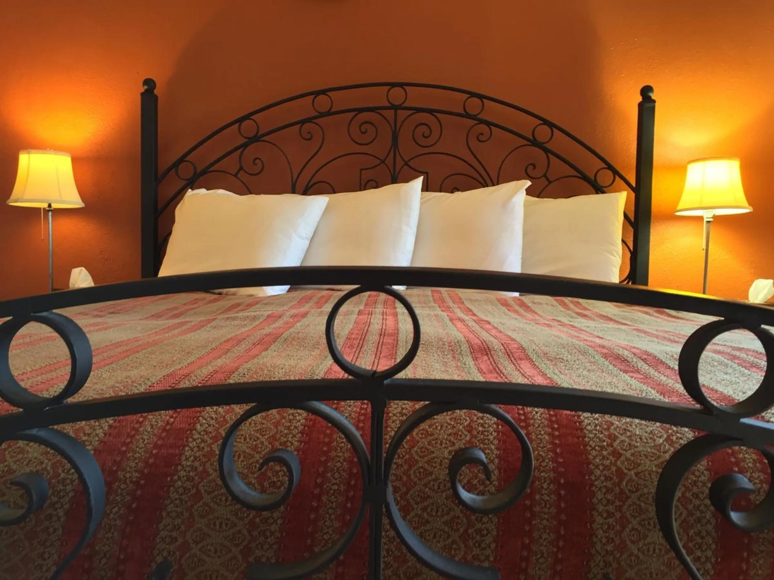 Bed in Santa Fe Bed & Breakfast