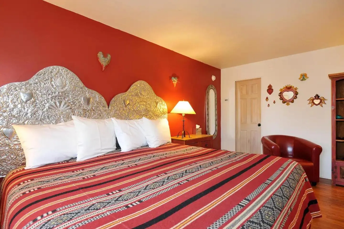 Bed in Santa Fe Bed & Breakfast