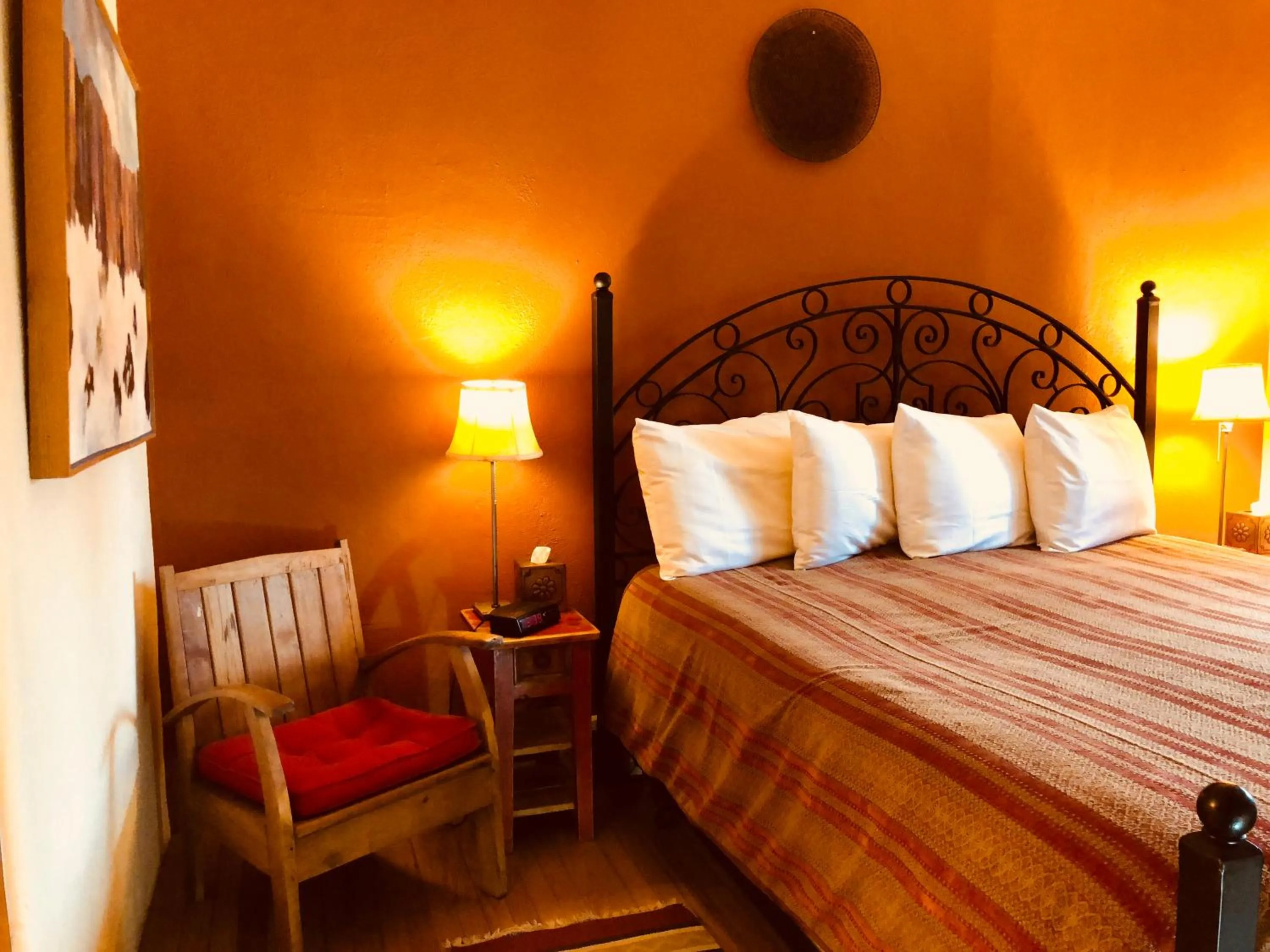 Bed in Santa Fe Bed & Breakfast