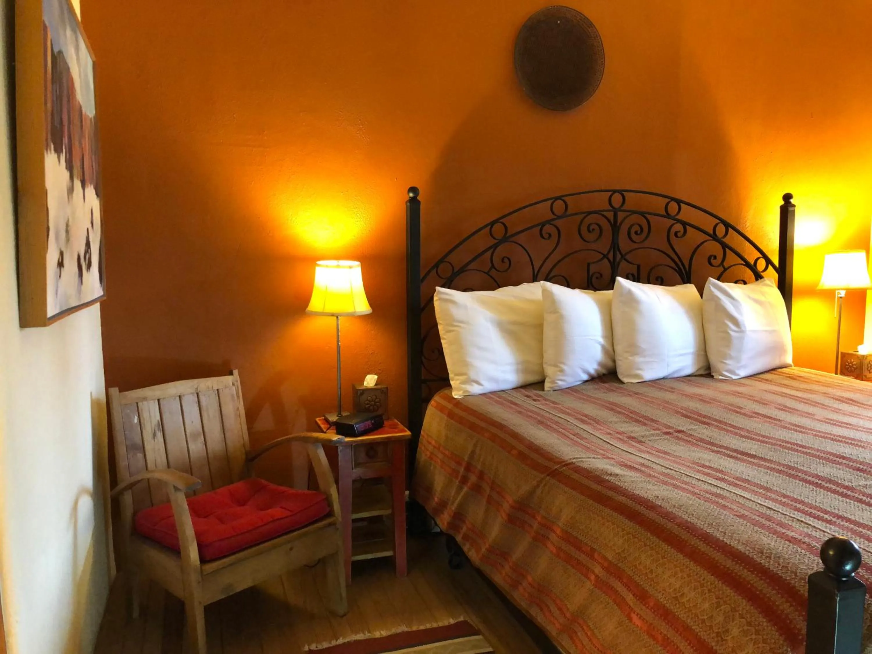 Bed in Santa Fe Bed & Breakfast