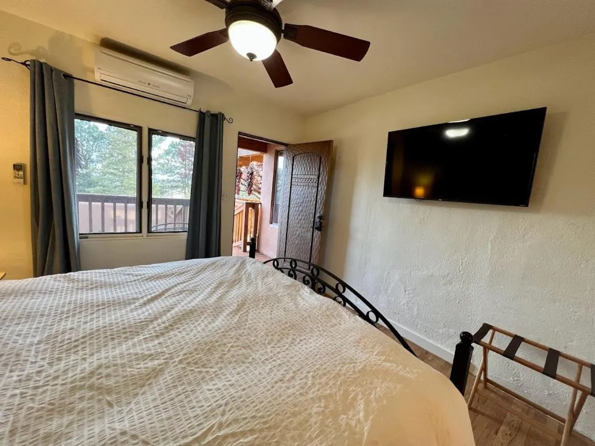 Bed in Santa Fe Bed & Breakfast