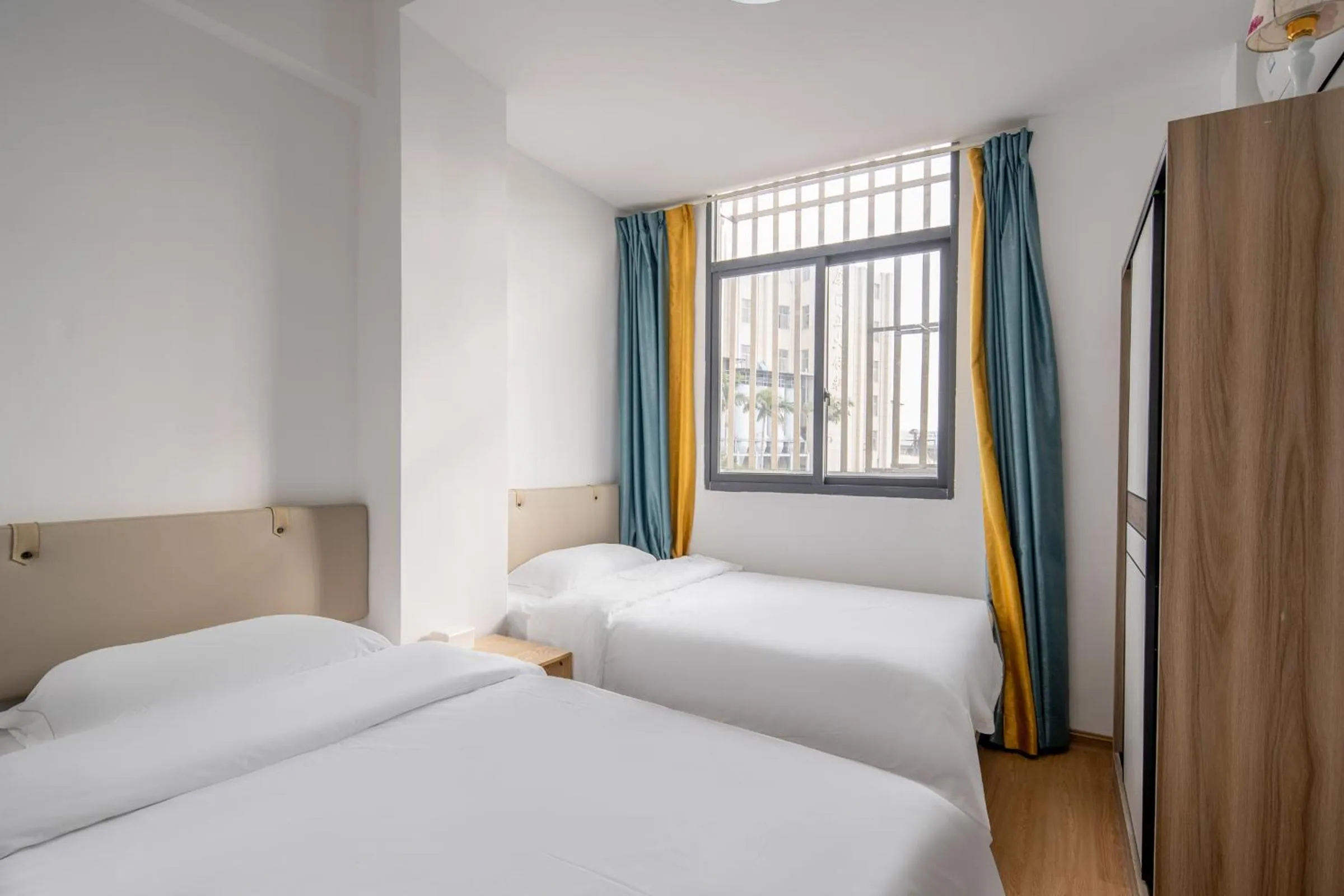 Bed in Sucha Hotel Xiamen Gaoqi International Airport