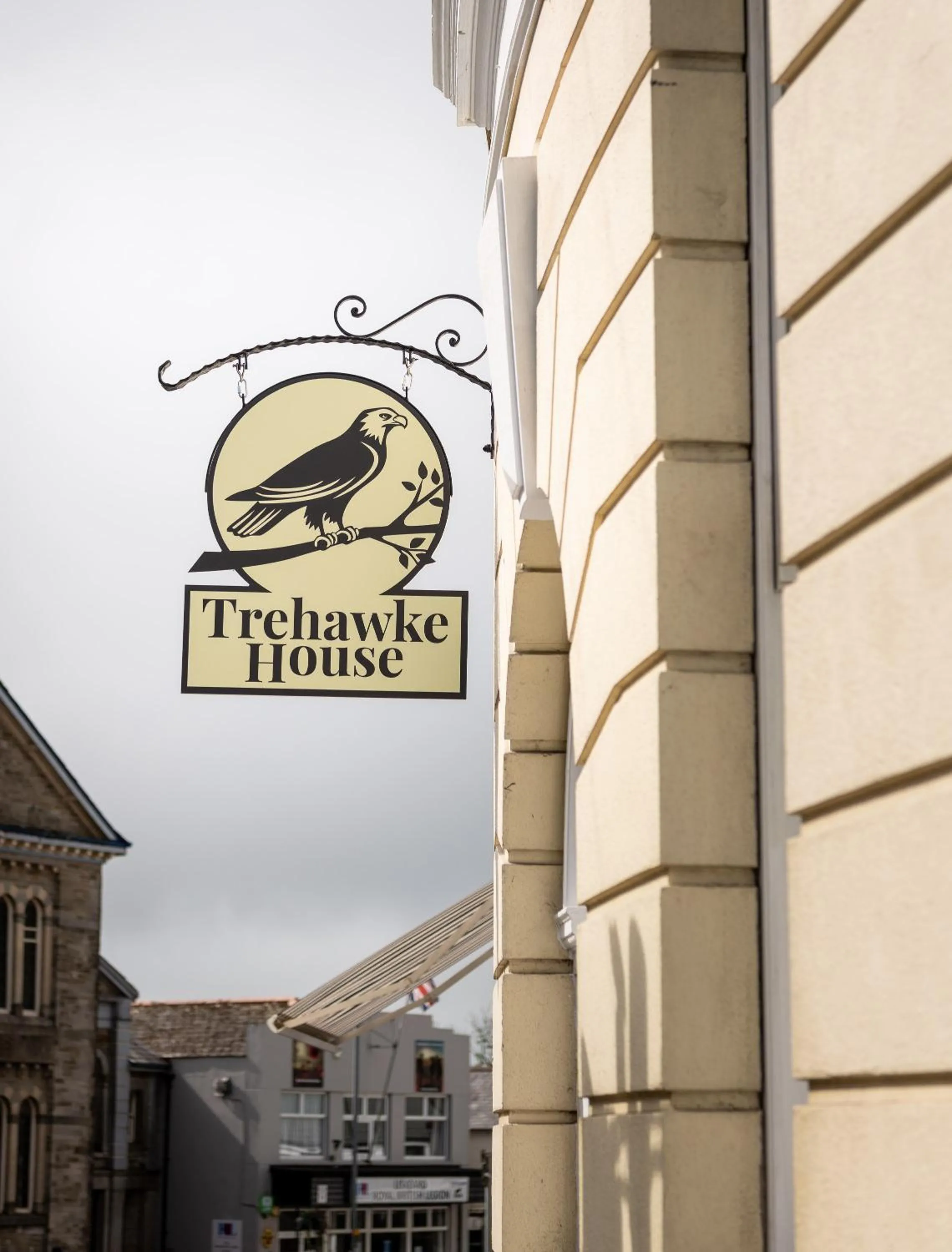 Property logo or sign in Trehawke House