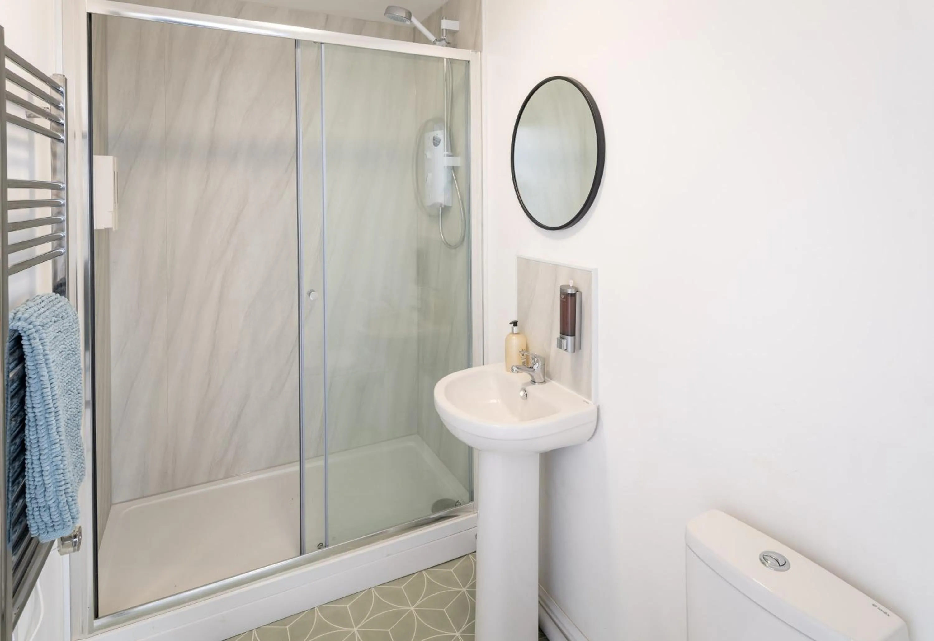 Bathroom in Trehawke House