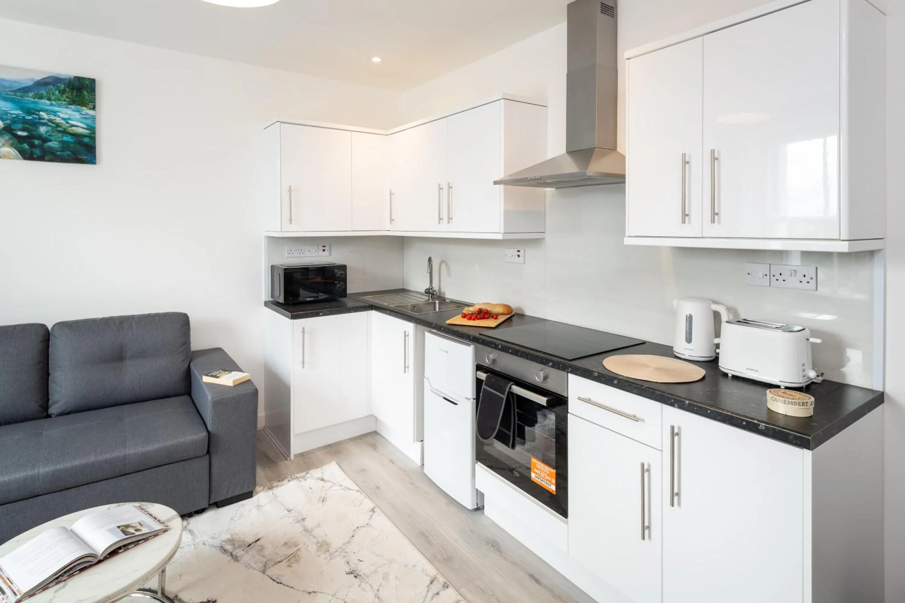 Kitchen or kitchenette in Trehawke House