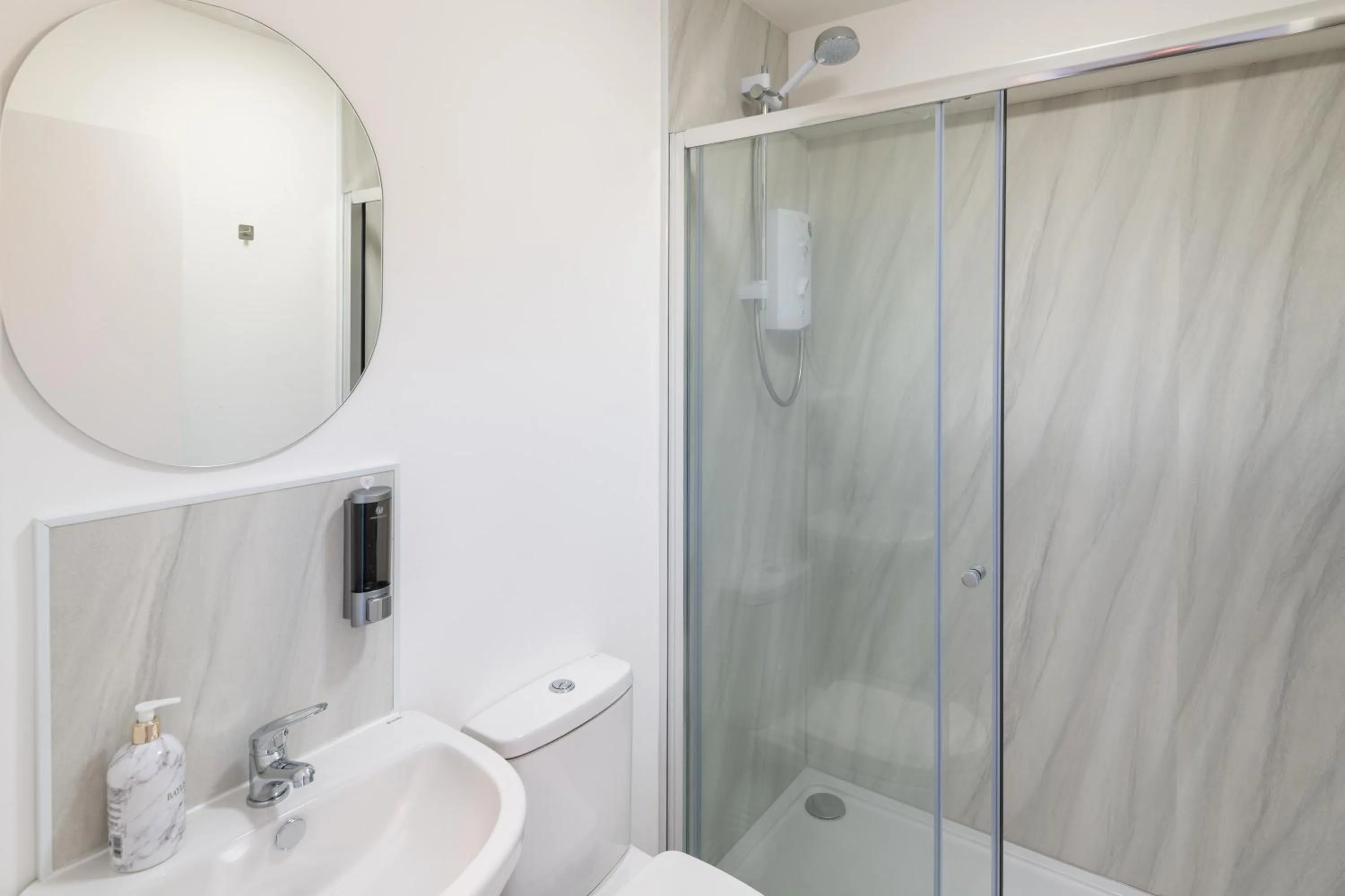 Bathroom in Trehawke House