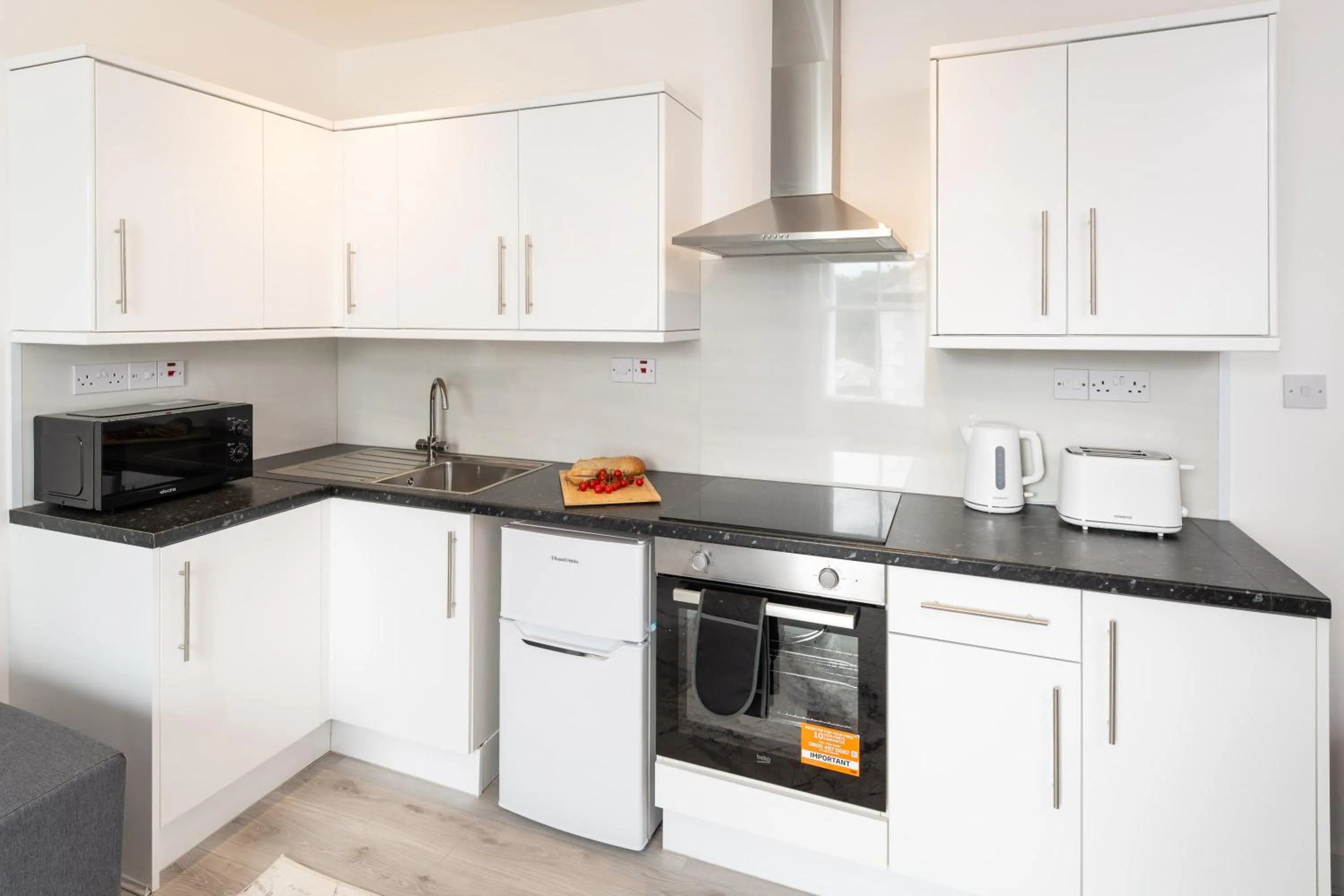 Kitchen or kitchenette in Trehawke House