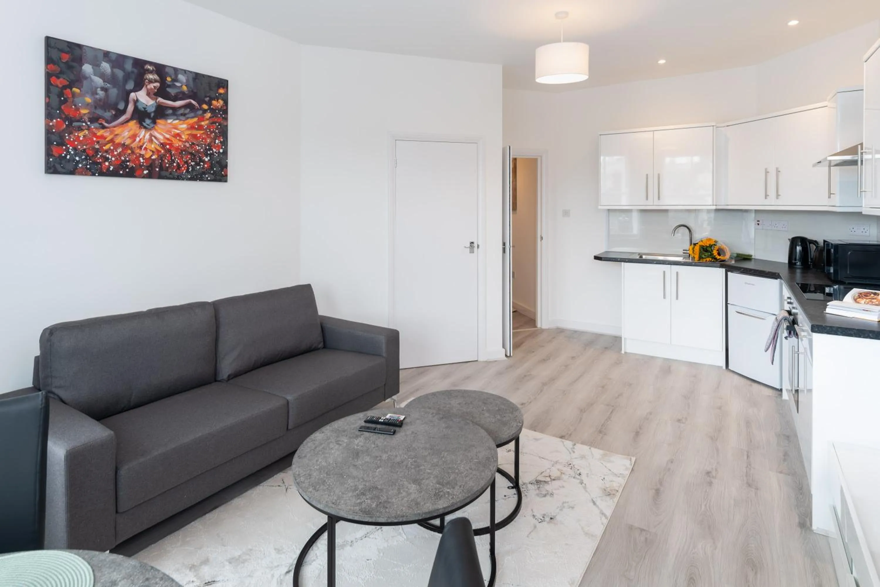 Kitchen or kitchenette in Trehawke House