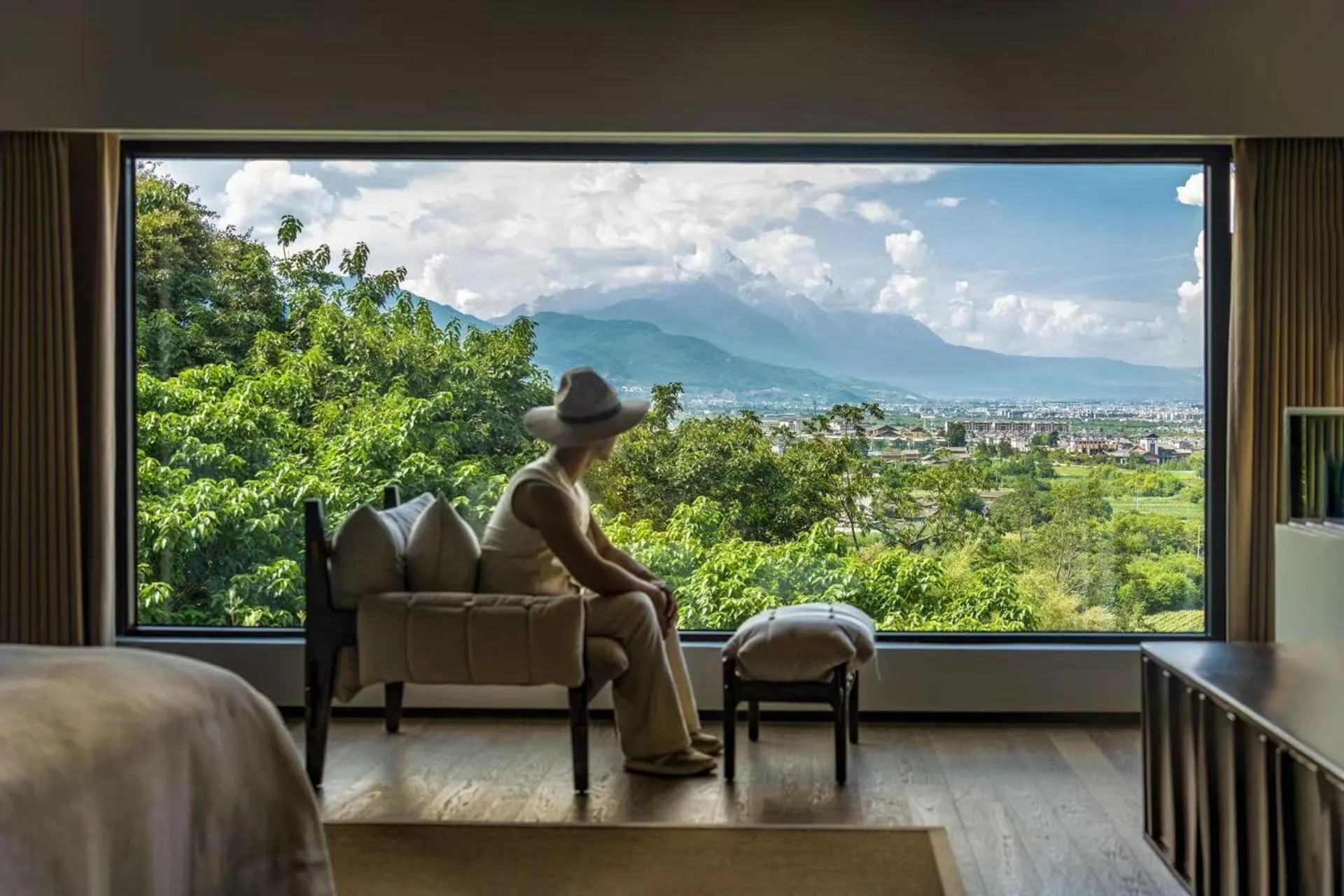 Natural landscape in Lijiang jijian Xiangwang SOOOAN Luxury Resort Hotel