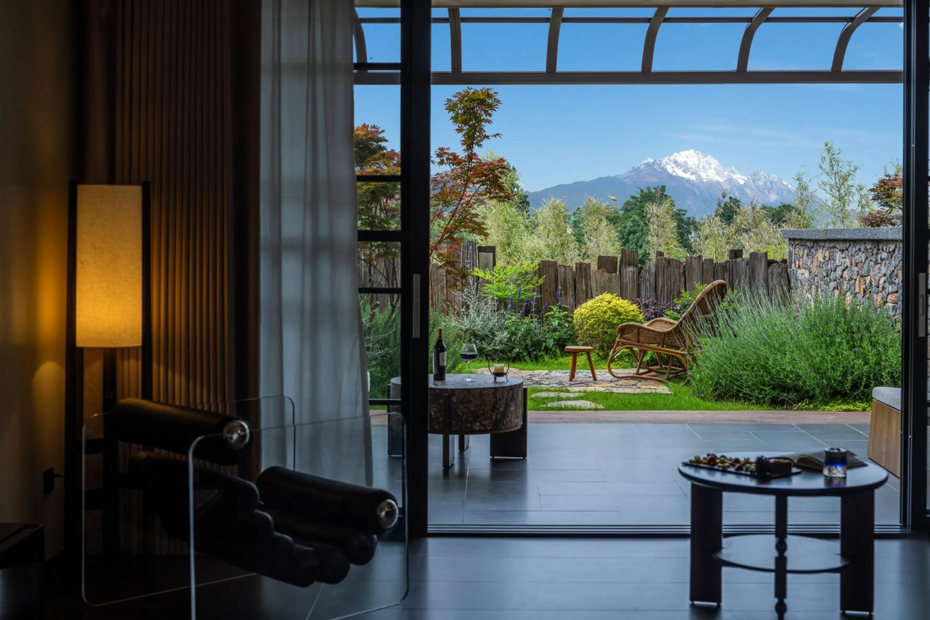 Natural landscape in Lijiang jijian Xiangwang SOOOAN Luxury Resort Hotel