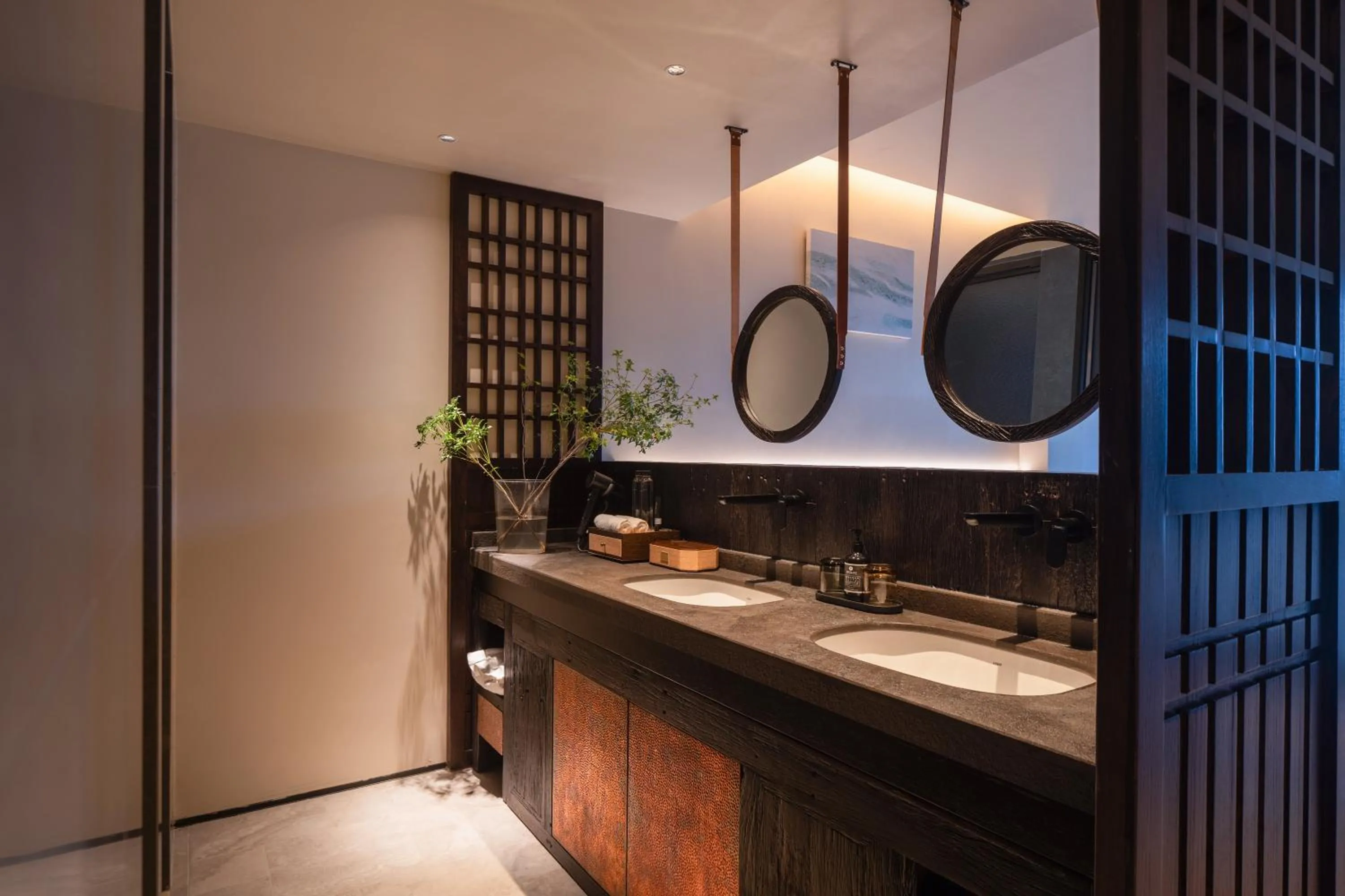 Bathroom in Lijiang jijian Xiangwang SOOOAN Luxury Resort Hotel