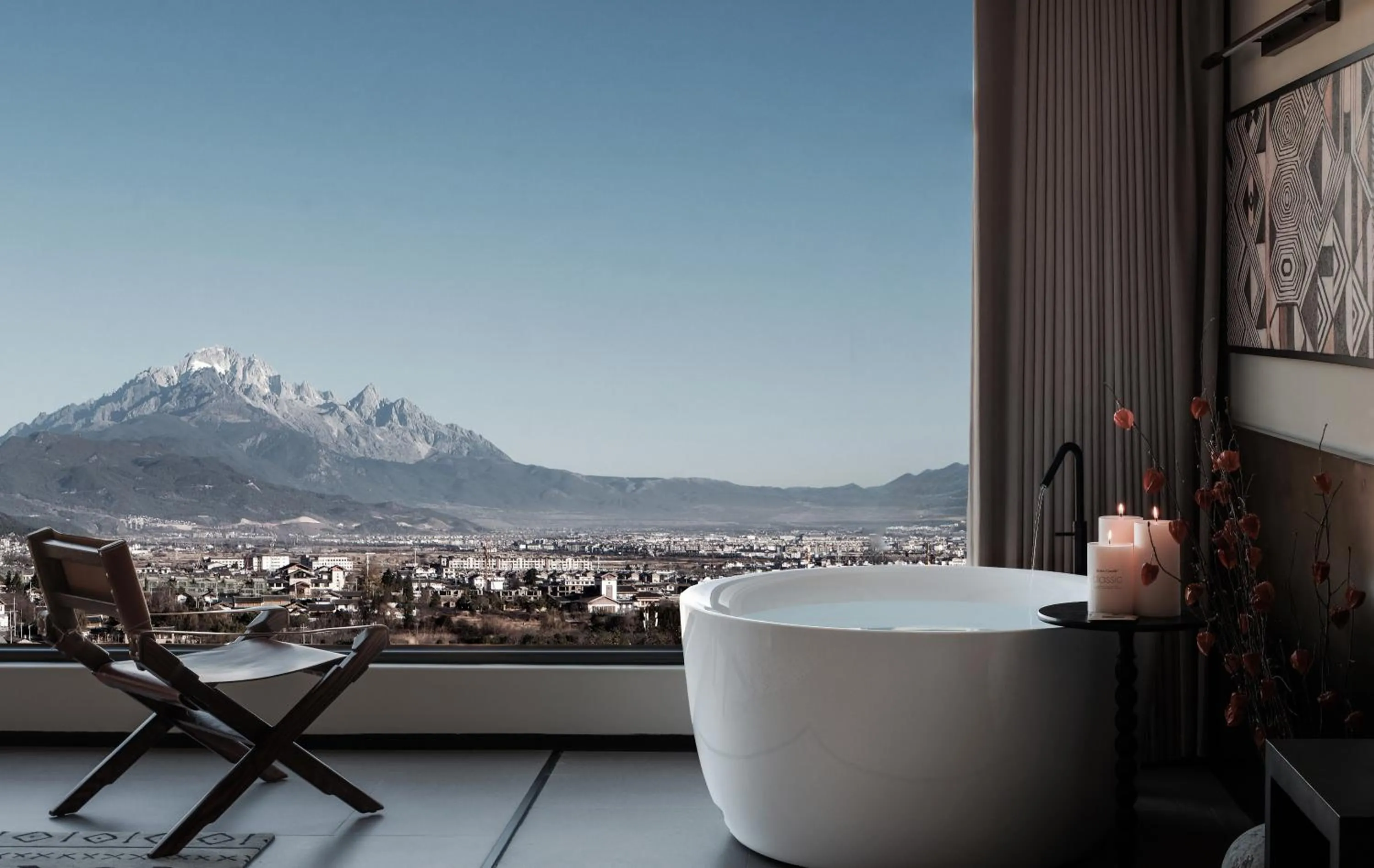 Natural landscape in Lijiang jijian Xiangwang SOOOAN Luxury Resort Hotel