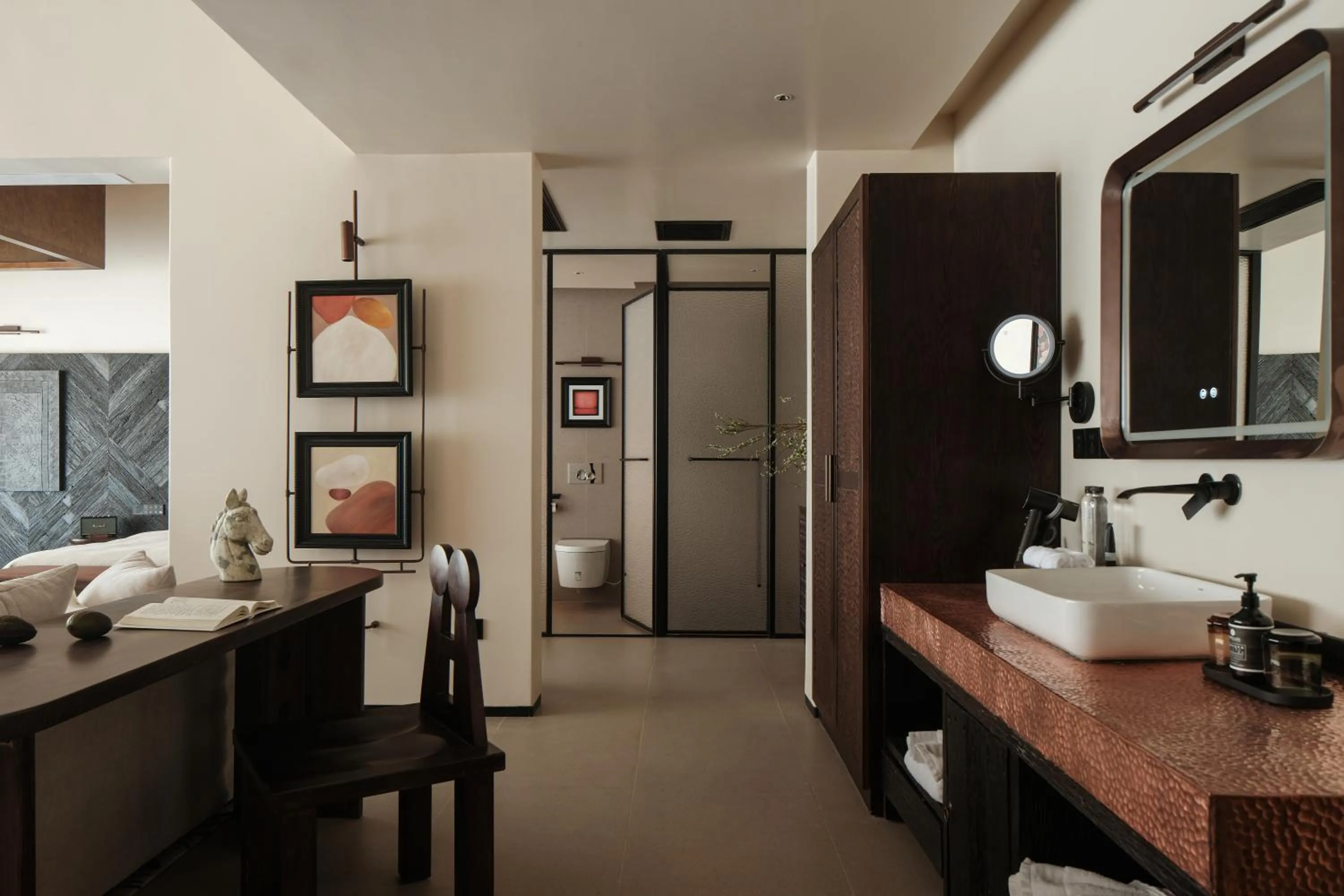Toilet in Lijiang jijian Xiangwang SOOOAN Luxury Resort Hotel